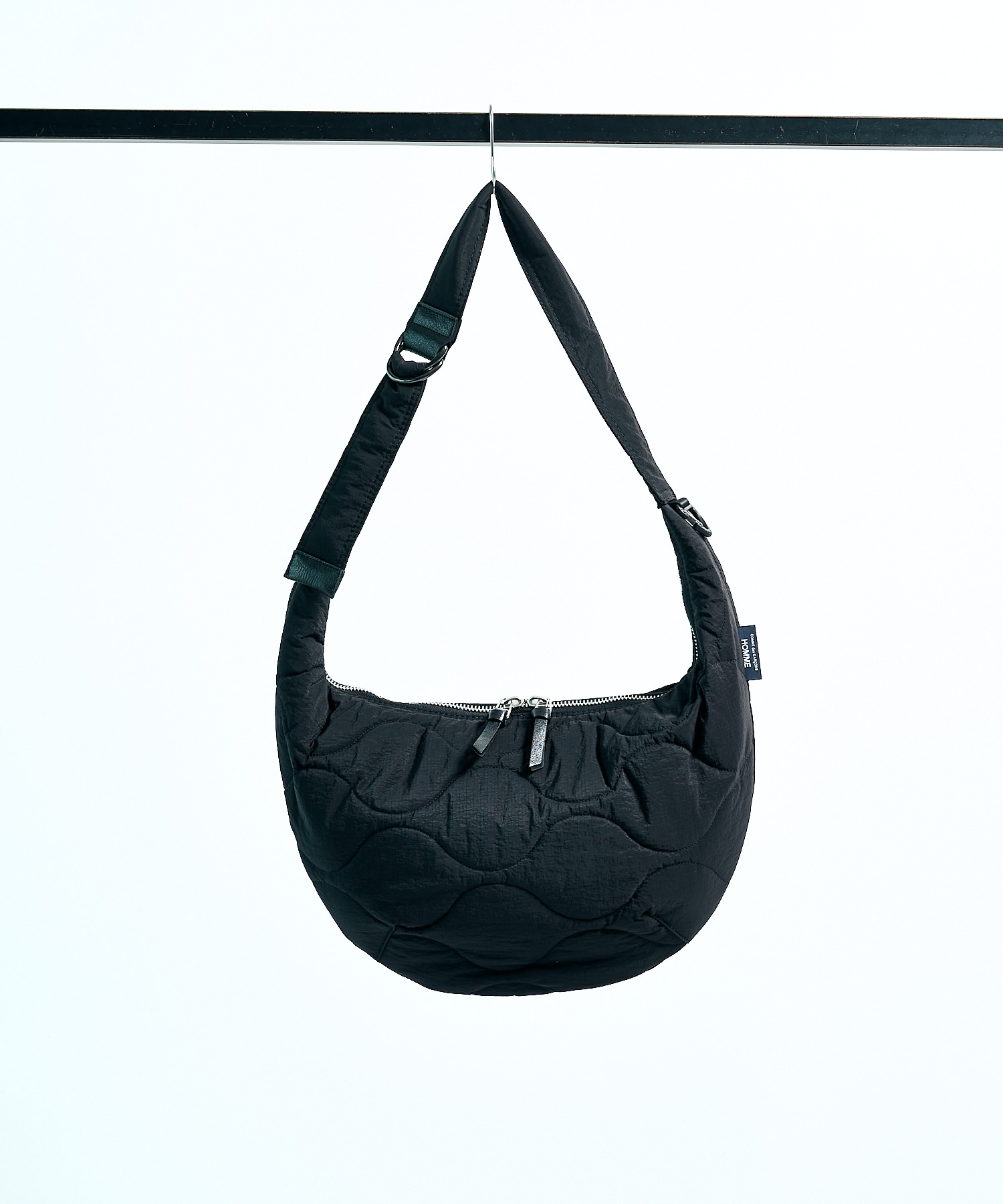 【コムデギャルソンオム】HR-K205-051 Nylon Quilting Shoulder Bag