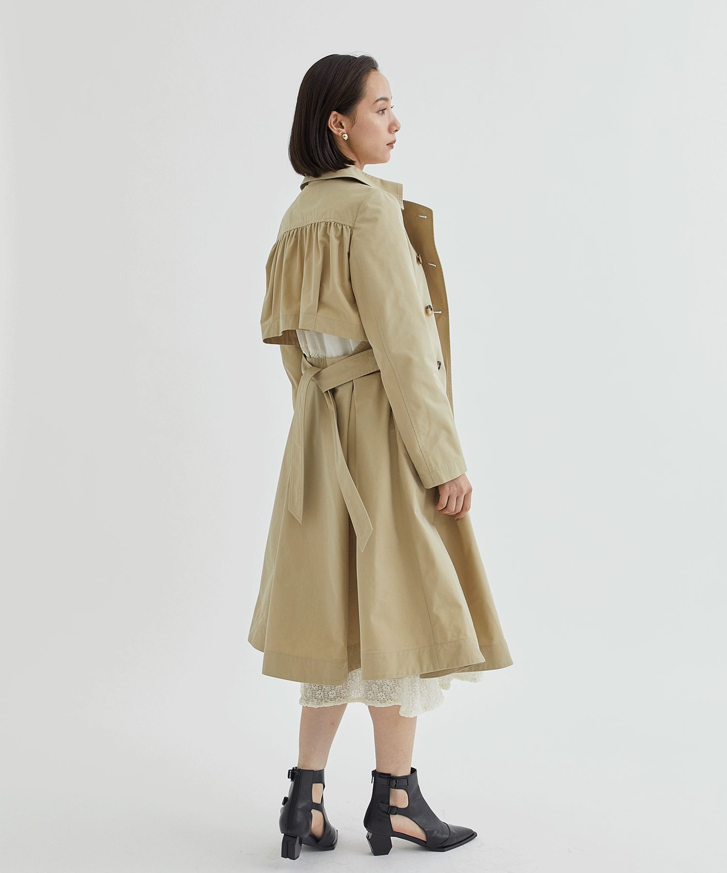 TRENCH SKIRT ONEPIECE