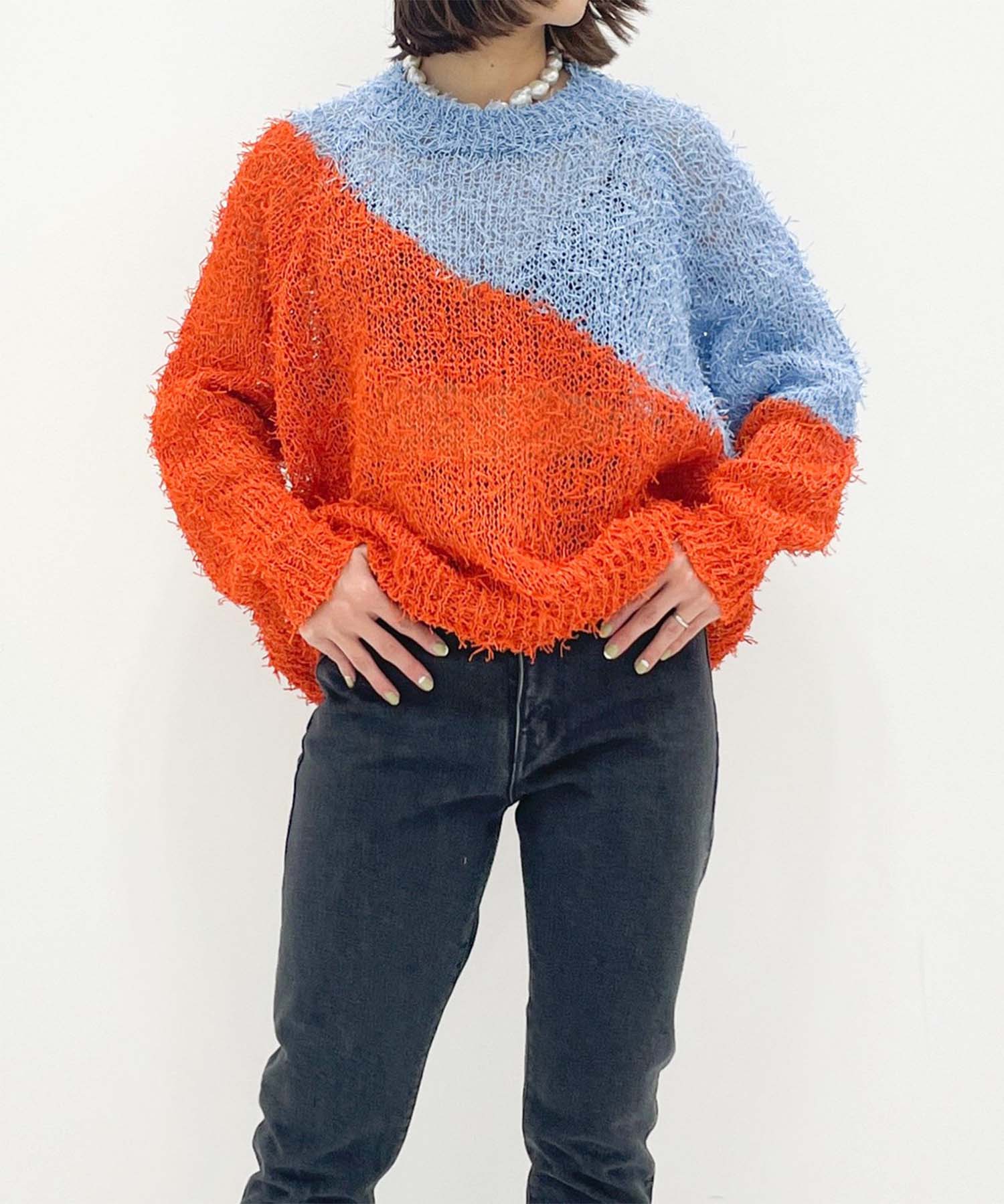 Kota Gushiken コウタ グシケン Cotton Fur Jumper-