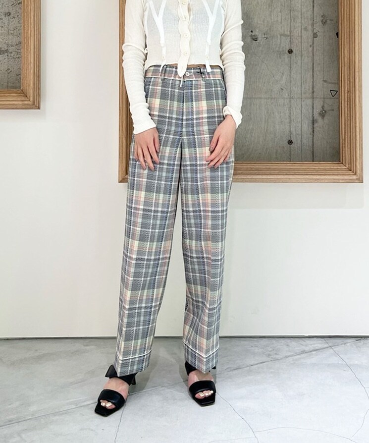 マルチクレープクロスパジャマパンツ/multi crepe cloth pajama pants