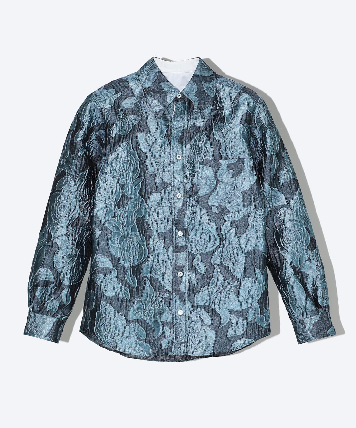 Polyester jacquard shirt