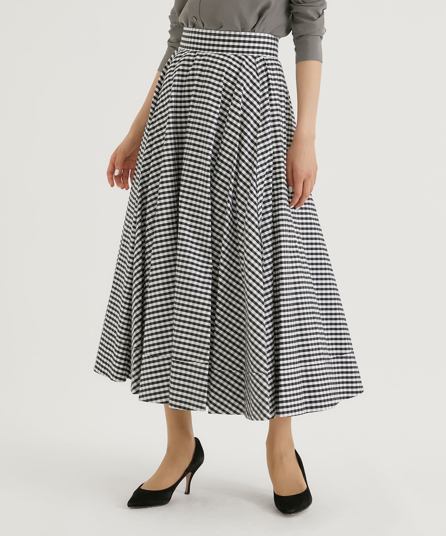 TUCK CIRCULAR SK GINGHAM