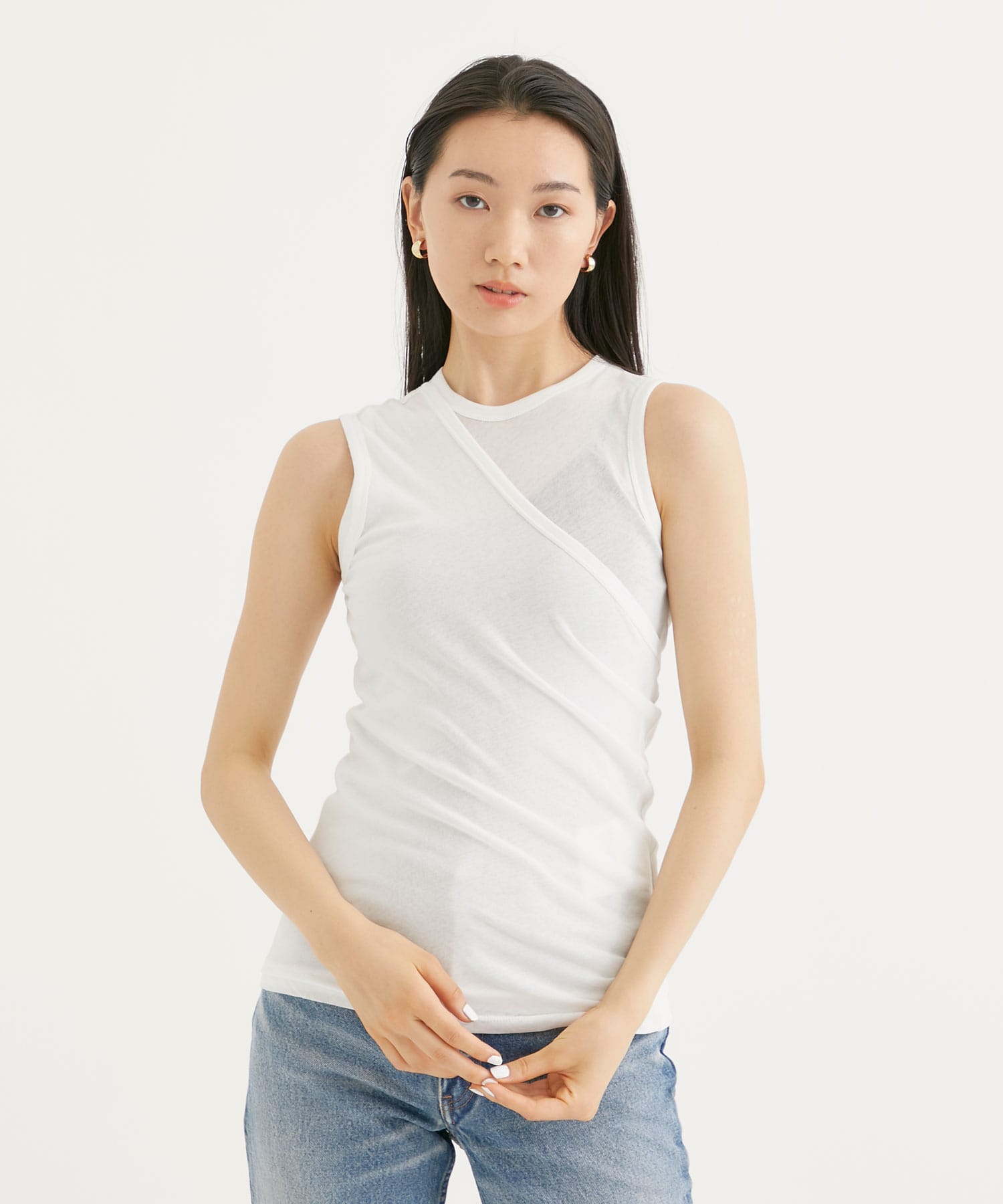 CSM No Sleeve Layerd Tee