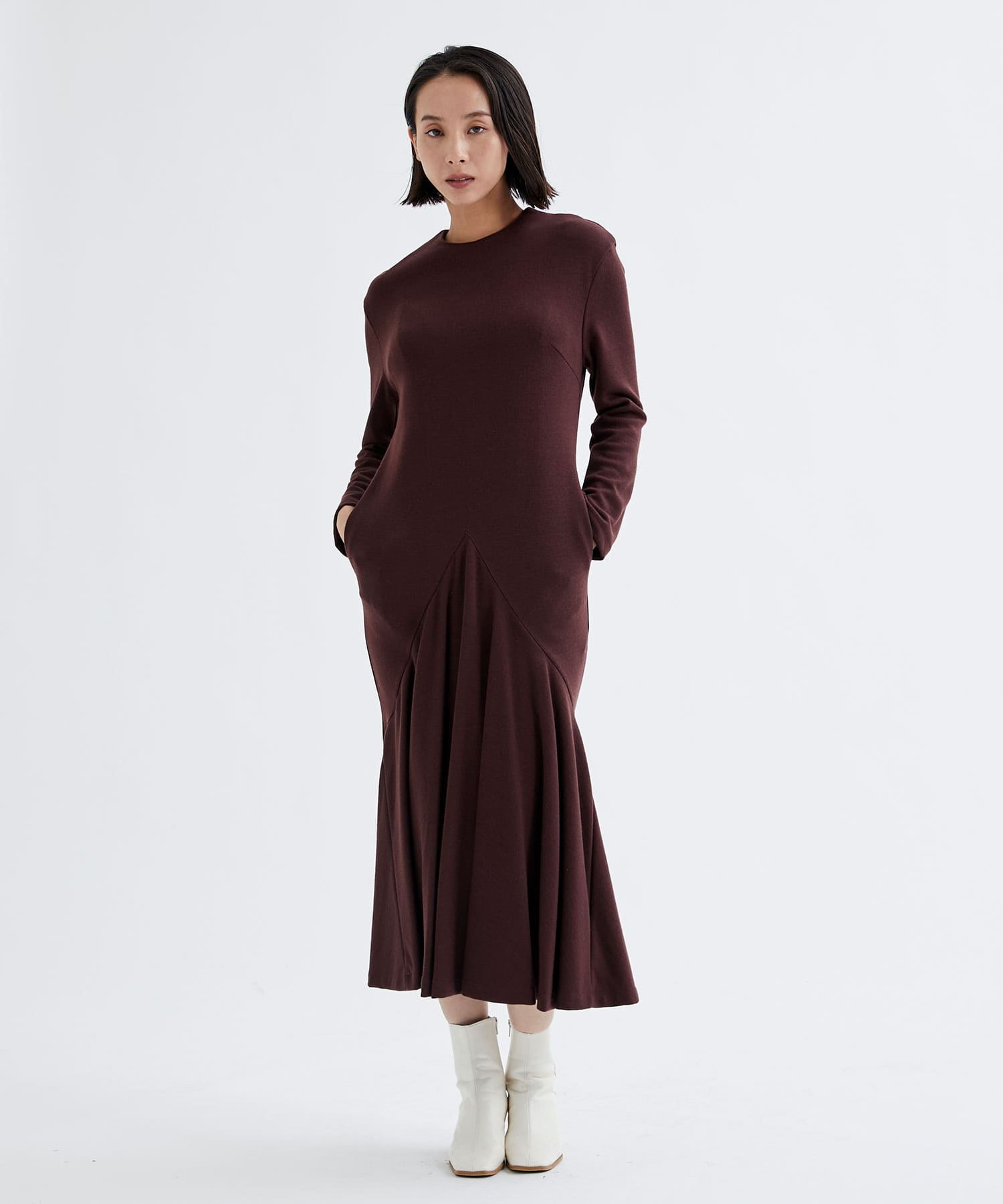 Suvi gusset jersey dress BR