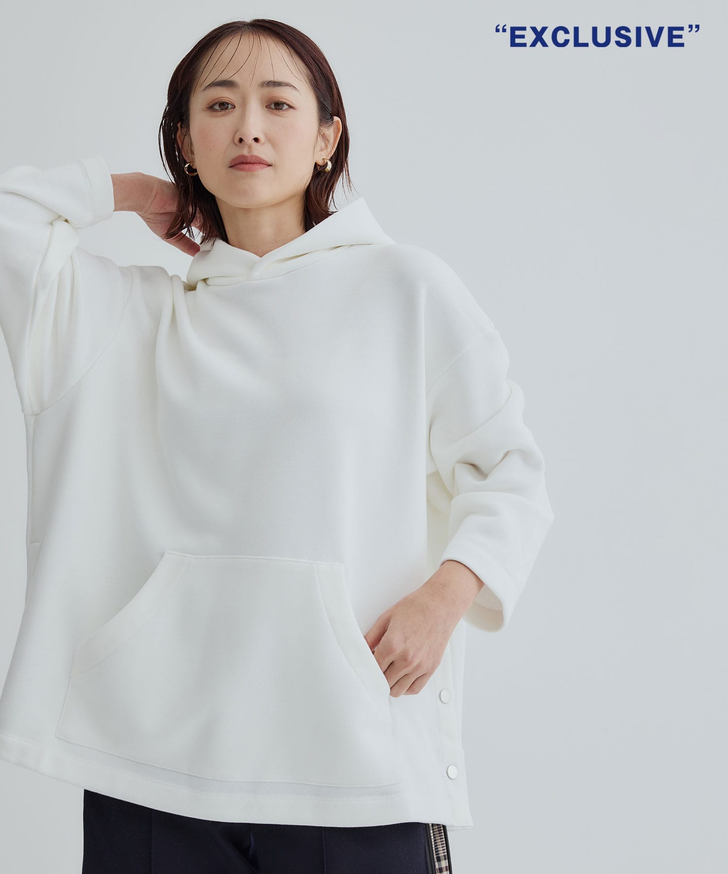 別注 SIDE SLIT SWEAT HOODIE
