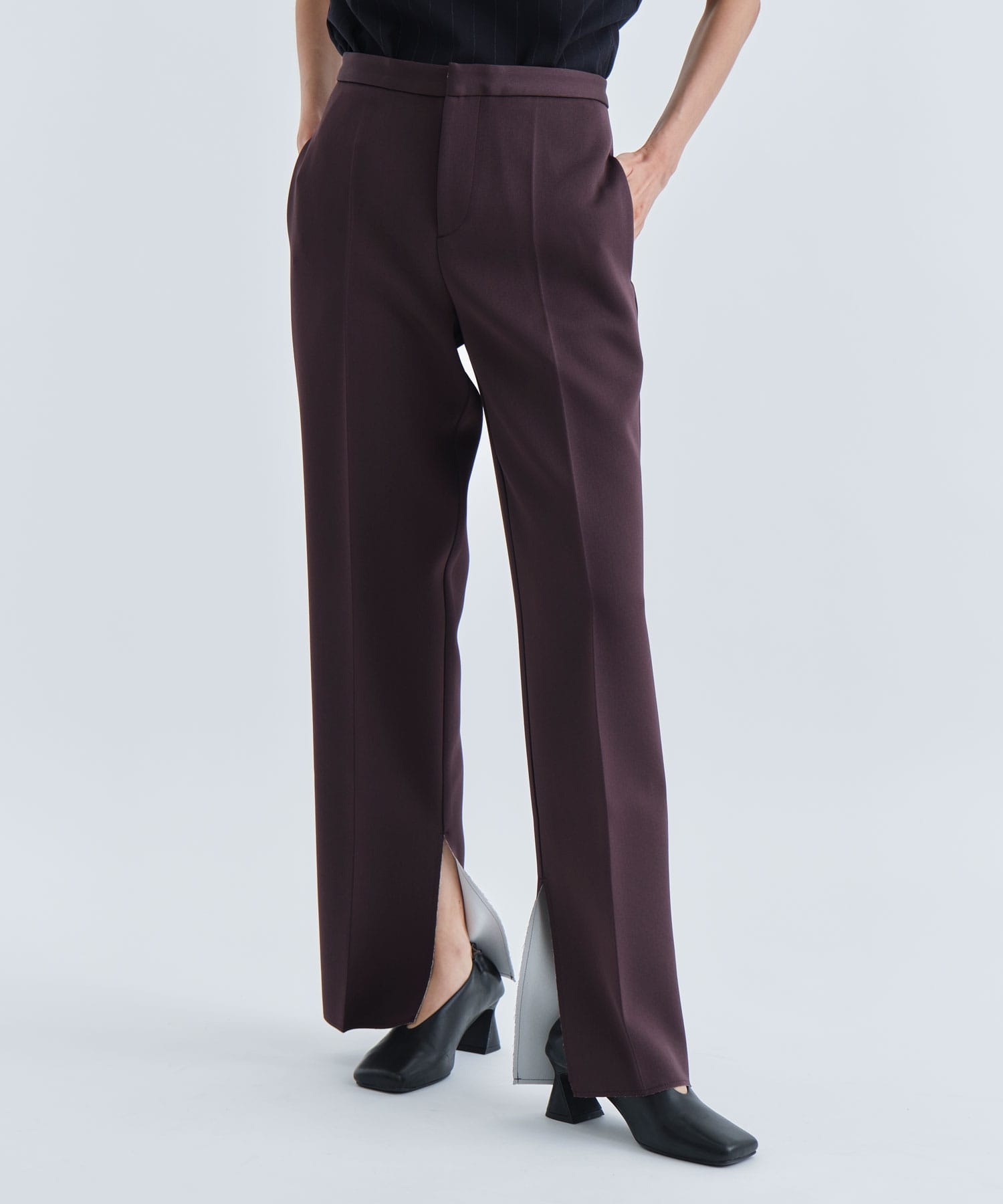 BONDING SLIT PANTS