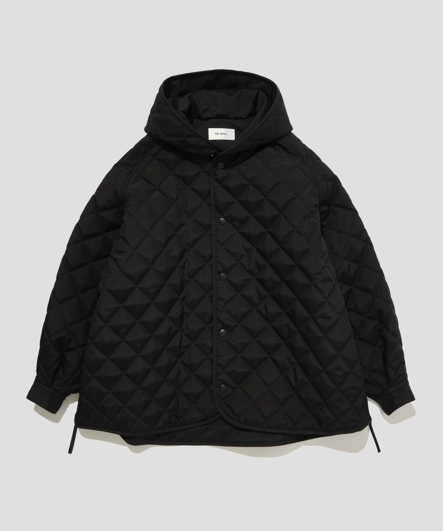 RERACS HOODED QUILTING COAT