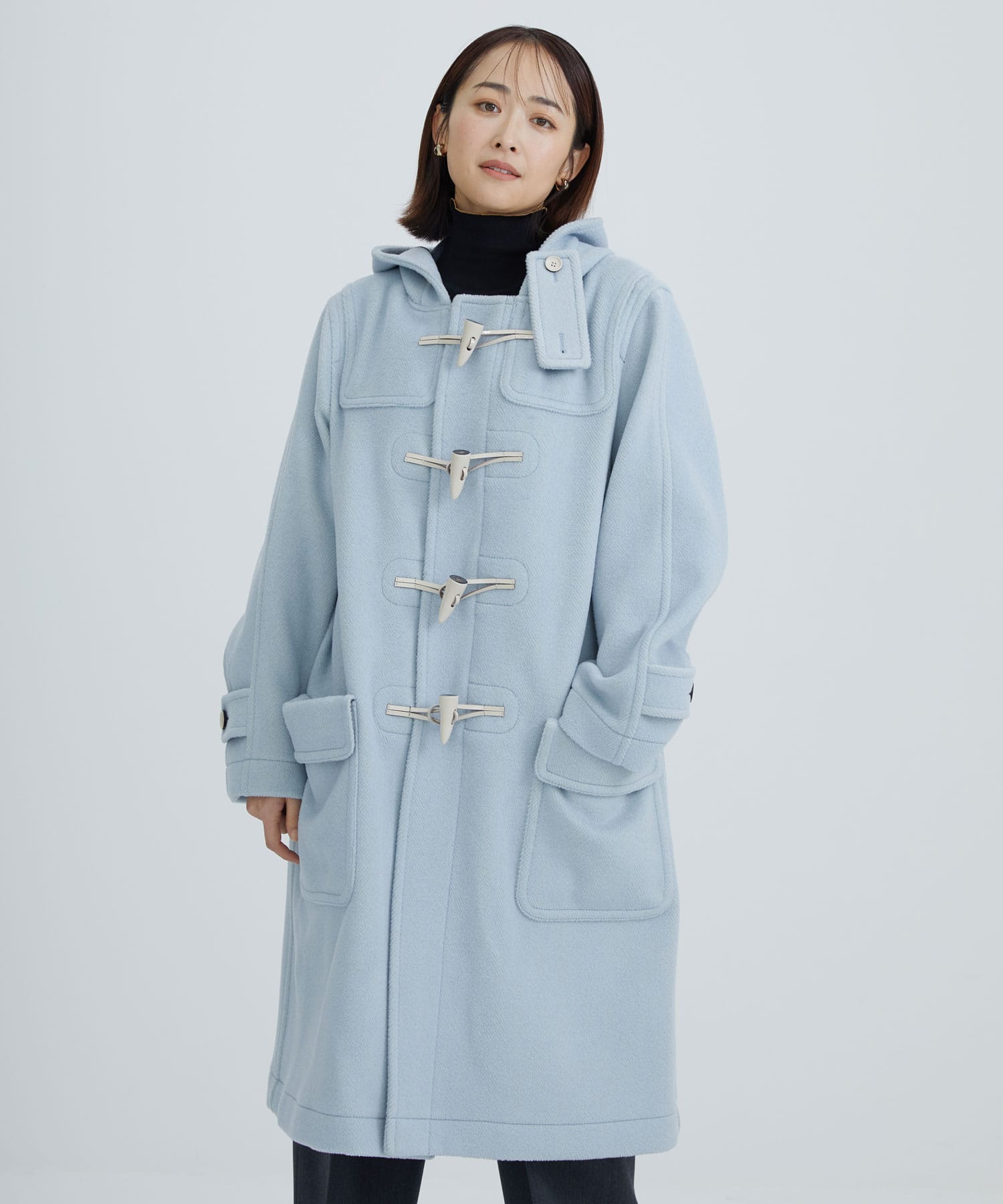 pile melton THE a duffel coat