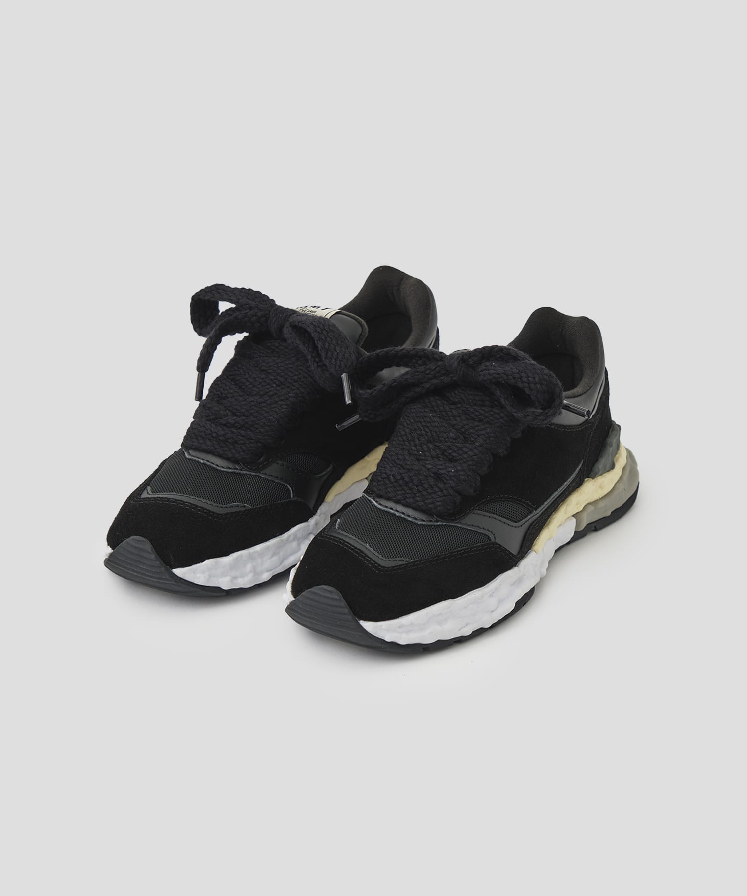 GEORGE original sole mix material Low-Top sneakers