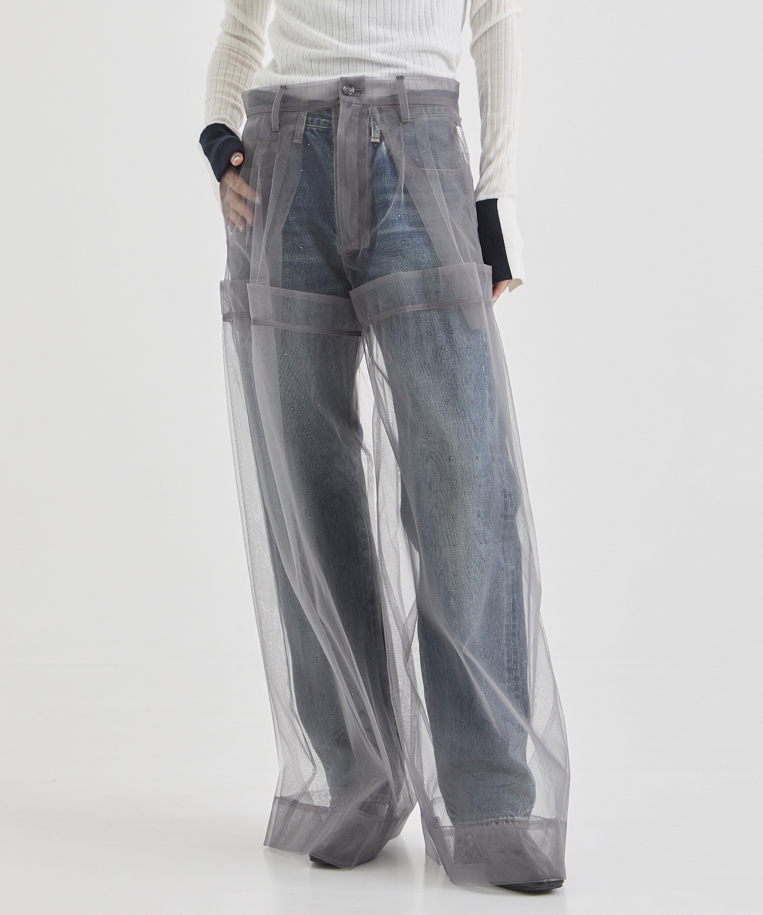 CP-25071 Tulle Pants