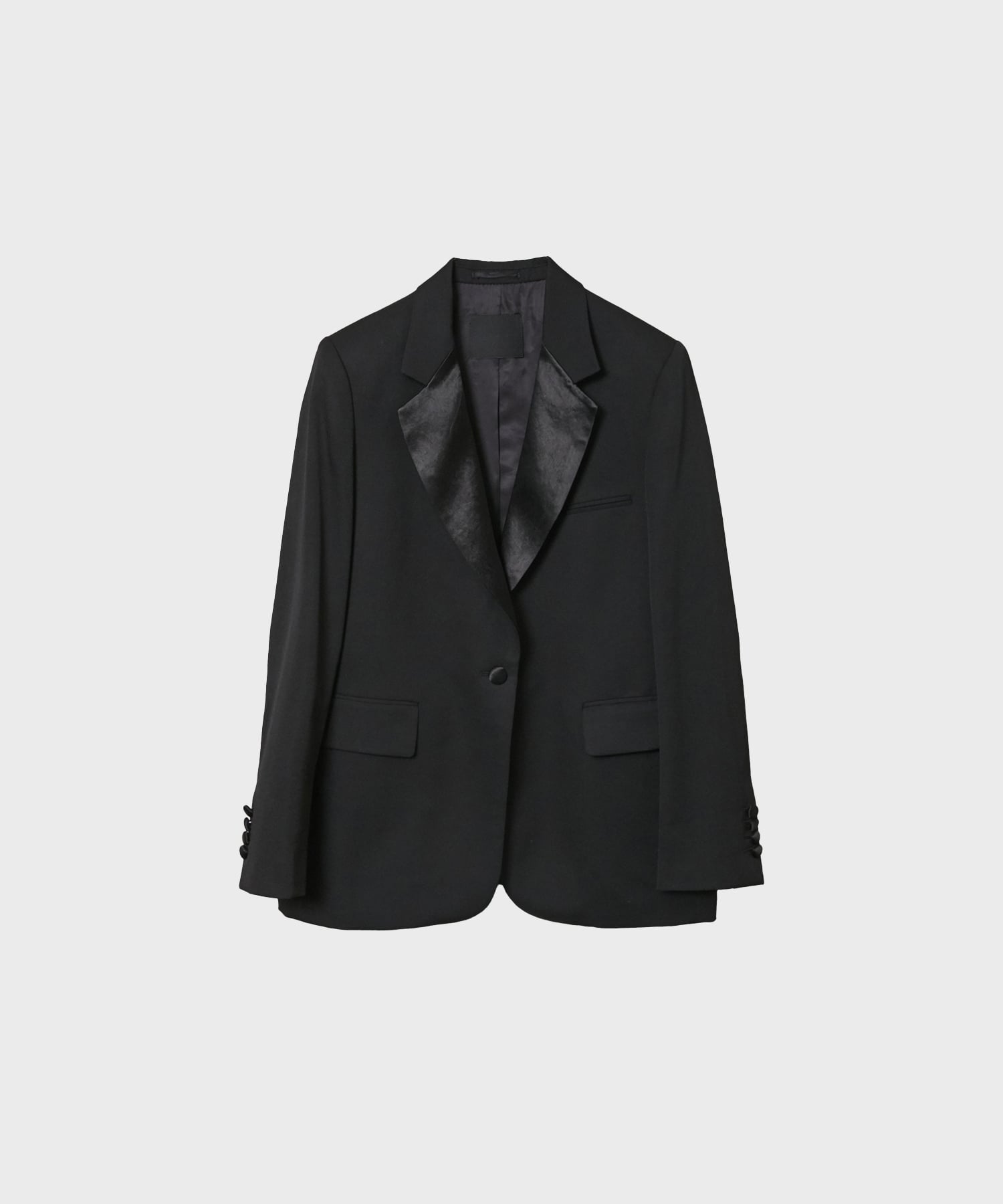 BLACK FORMAL SINGLE JACKET