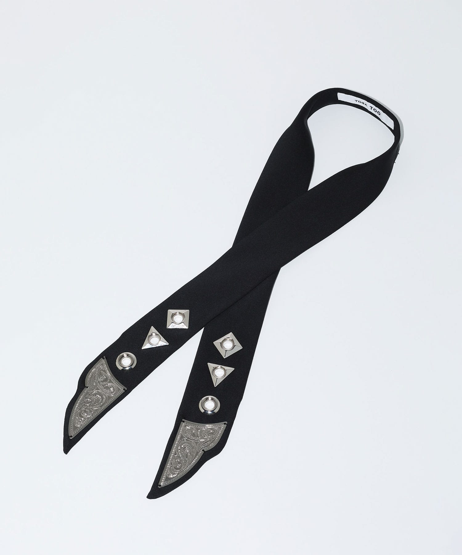 Metal ribbon tie