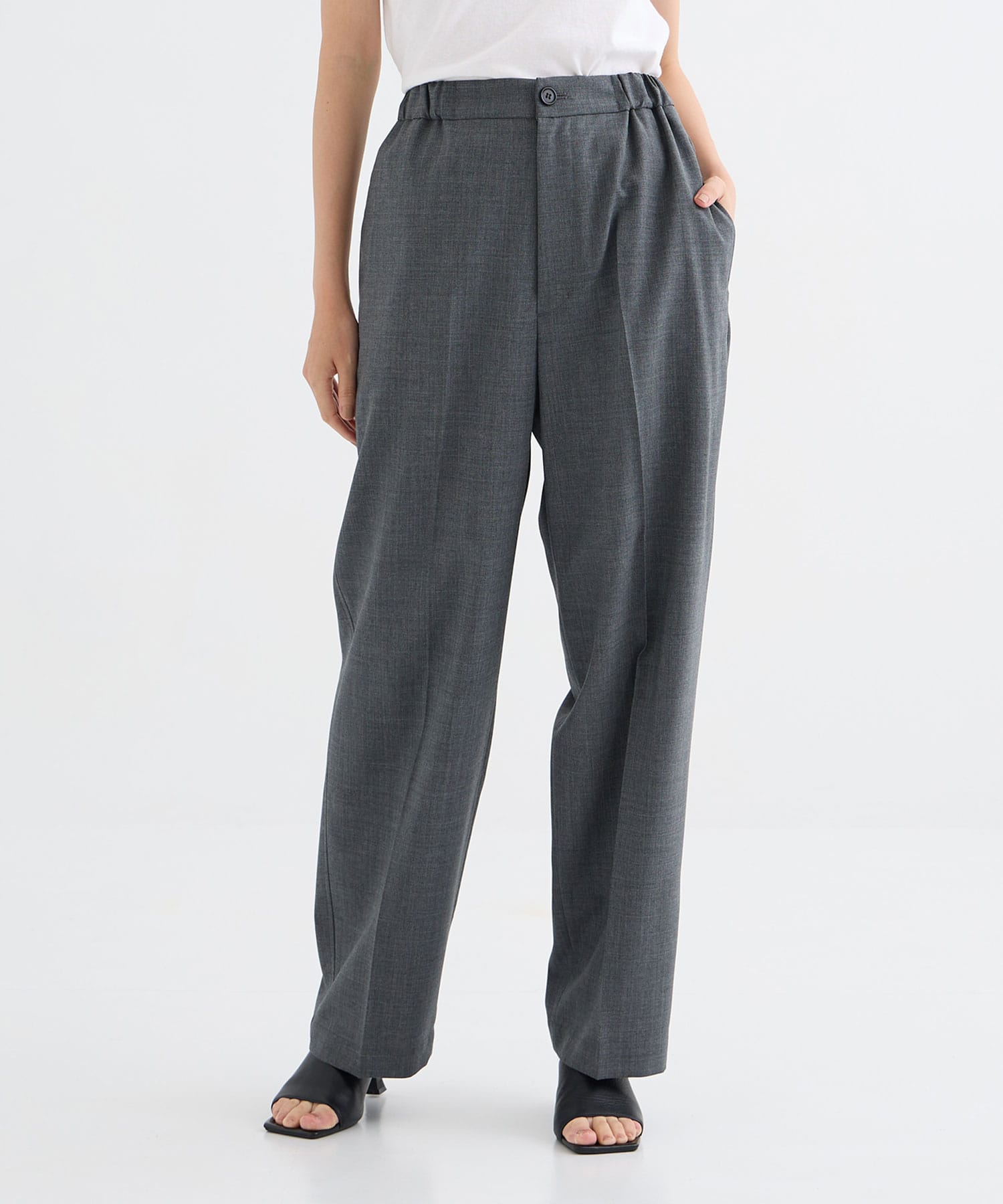 Light Washable Easy Front Tuck Pants