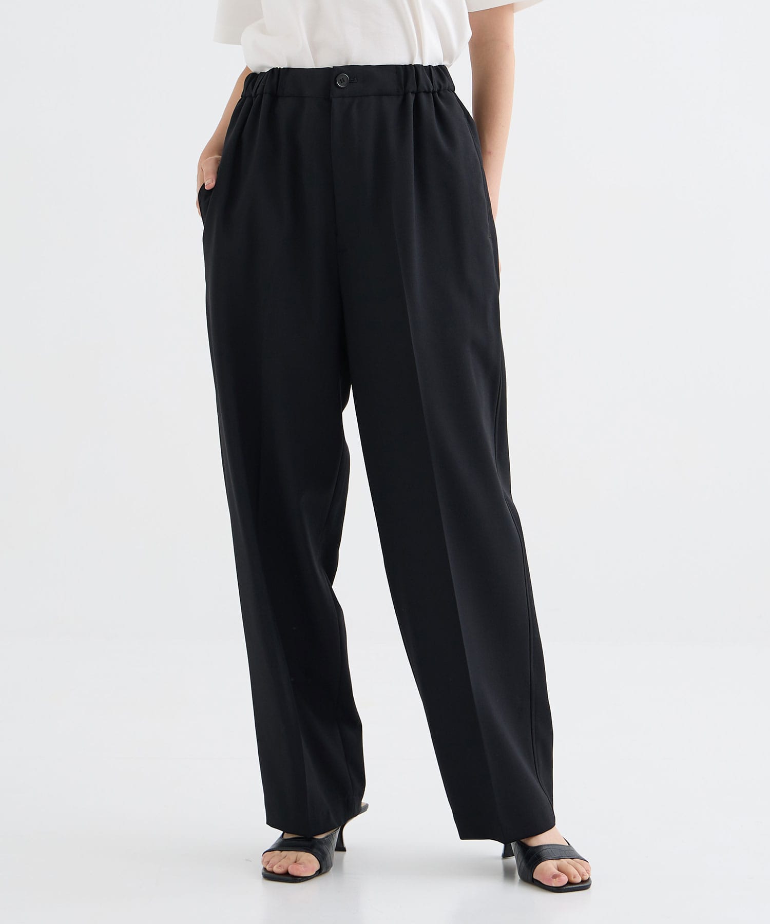 Light Washable Easy Front Tuck Pants