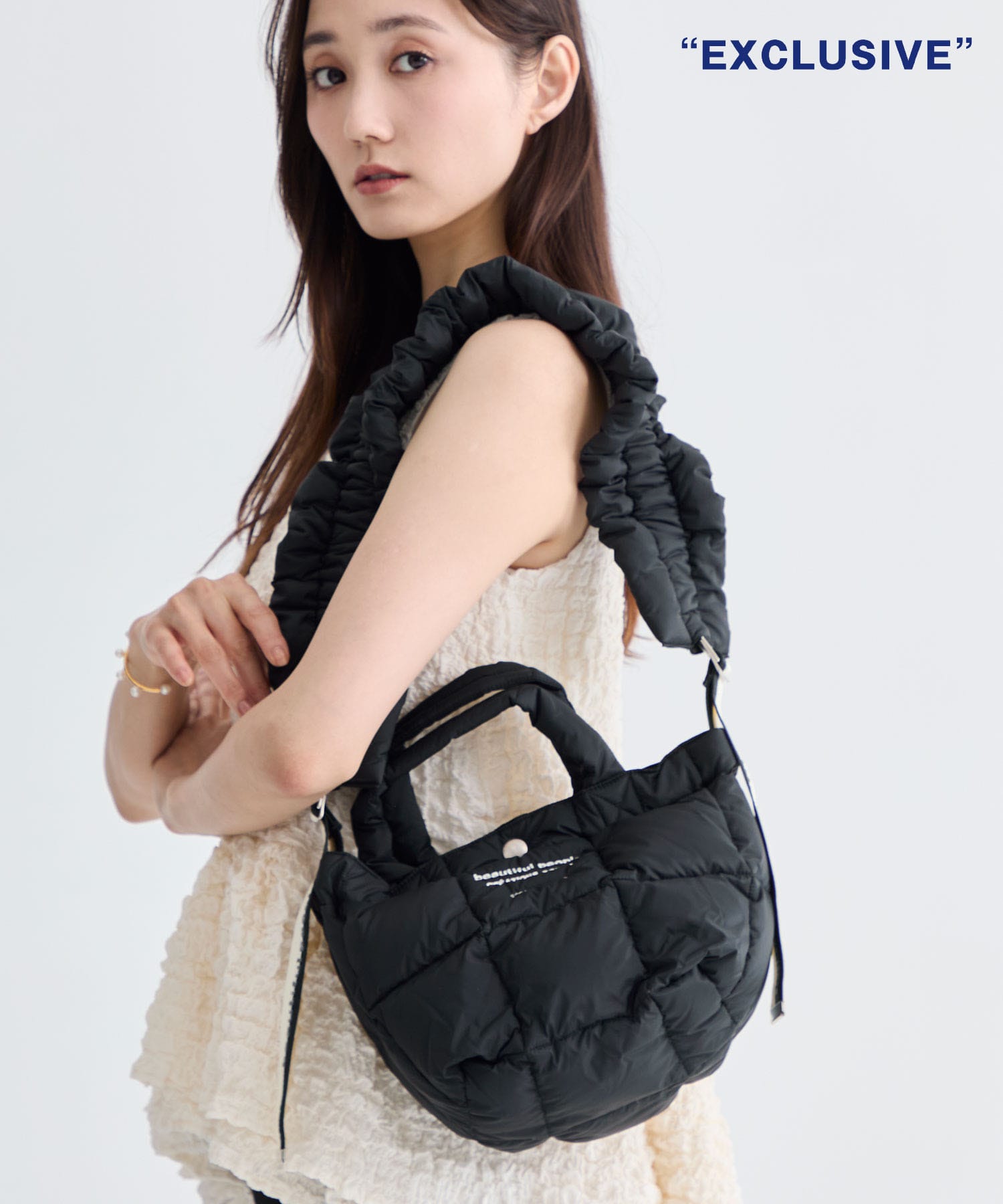 別注 beautifulpeople×THETOKYO  mini tote shoulder bag