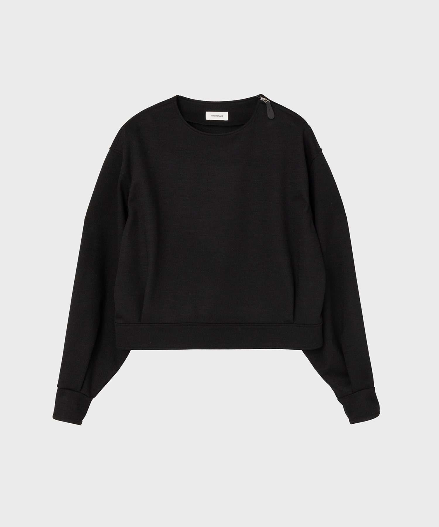 THE SIDE ZIP PULLOVER SHORT T-SHIRT L/S