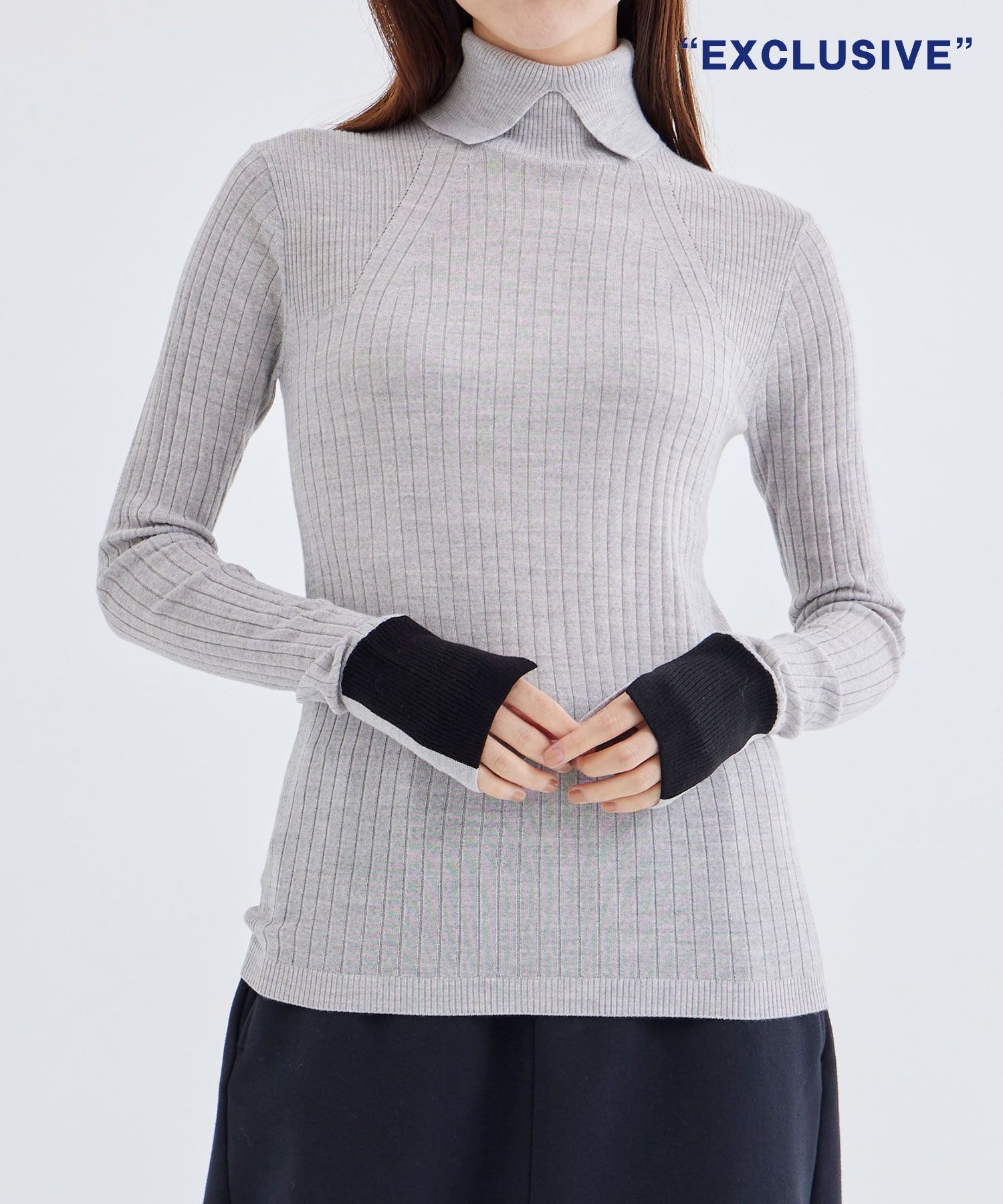 別注 TURTLE NECK TIGHT KNIT