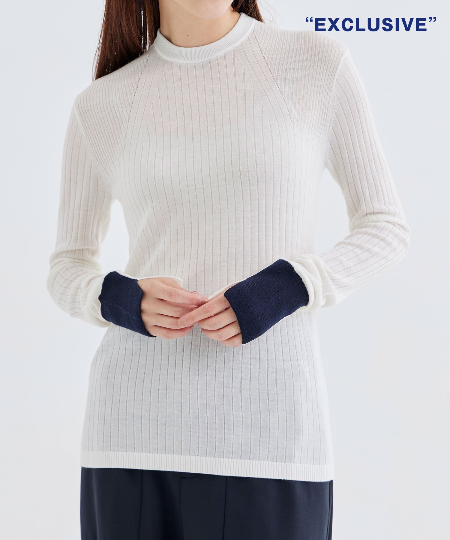 別注 CREW NECK TIGHT KNIT