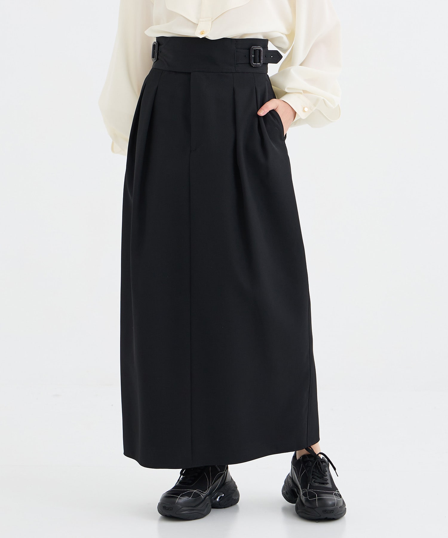 THE PENCIL GURKHA SKIRT