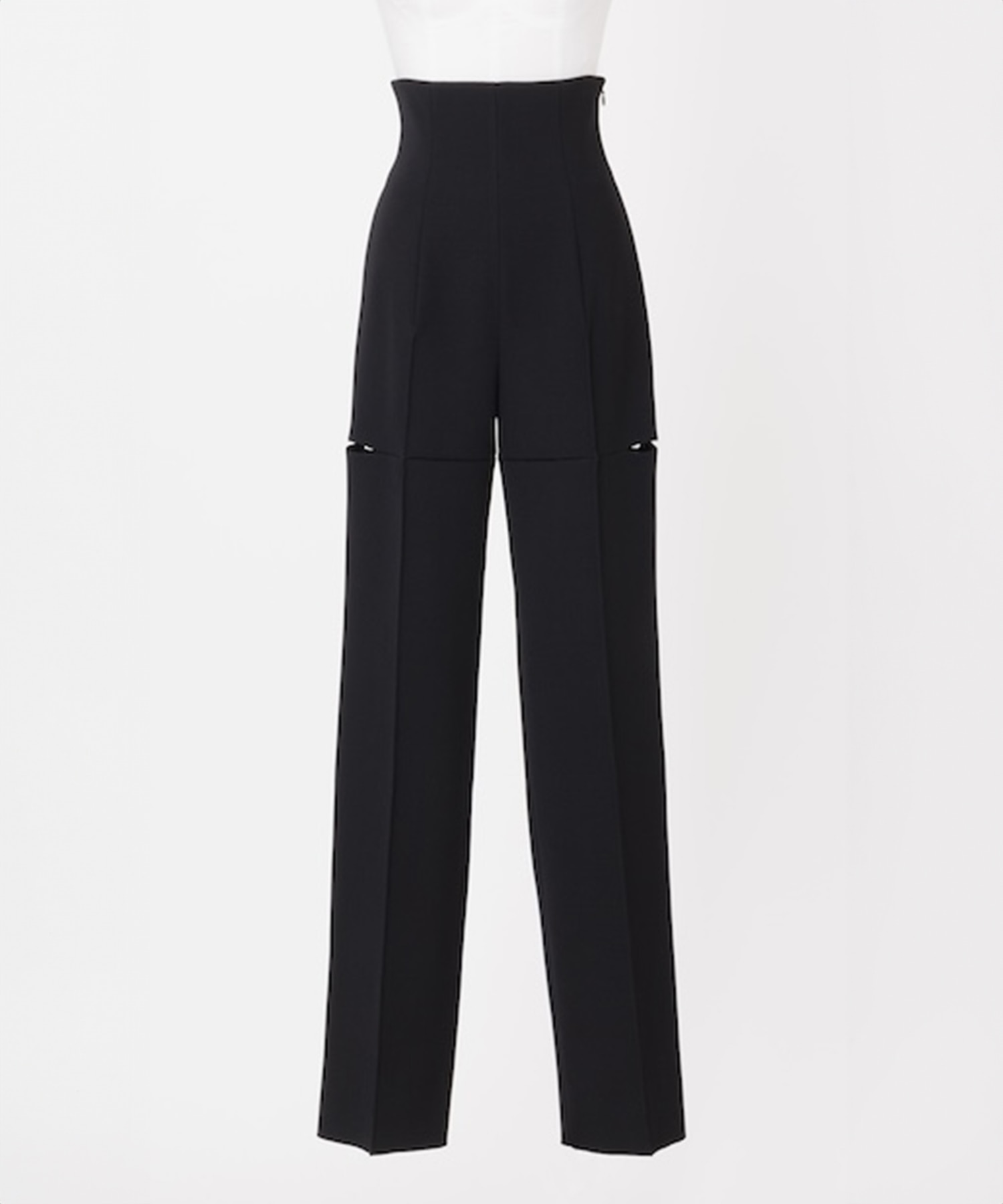 KNITTED SLIT TROUSERS