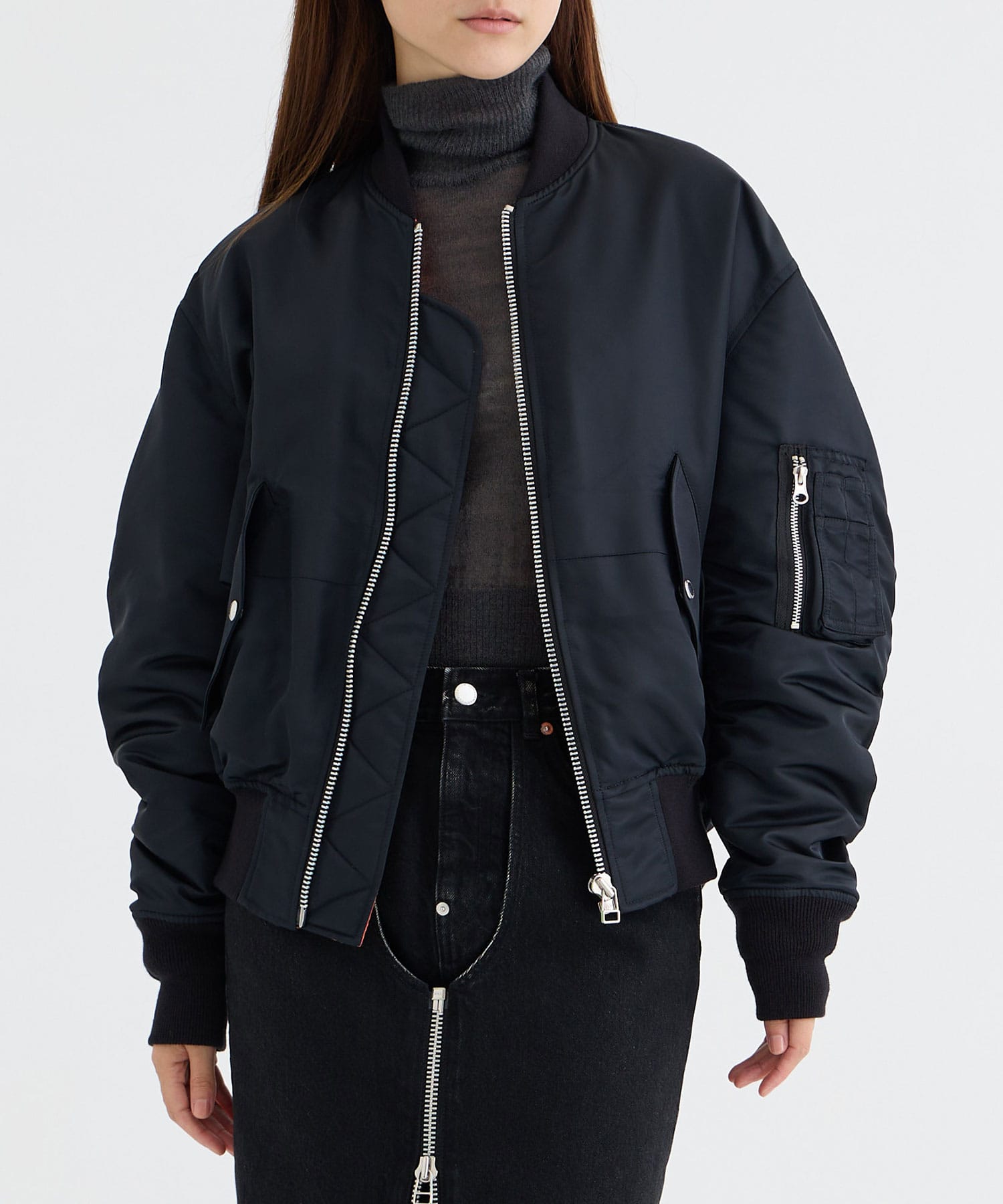 NYLON BOMBER JACKET