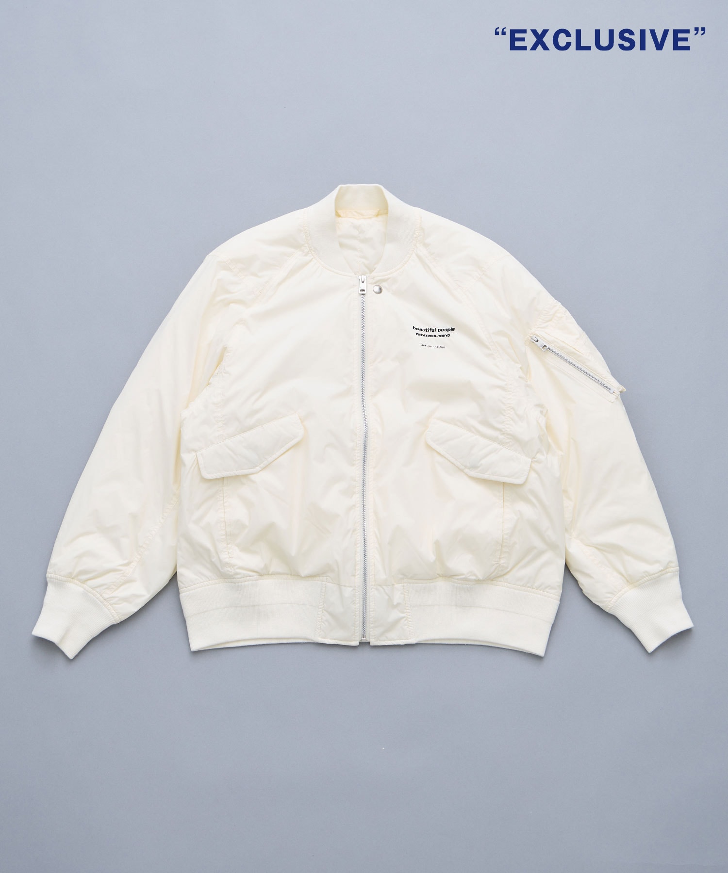 別注 PATTED MA-1 BLOUSON