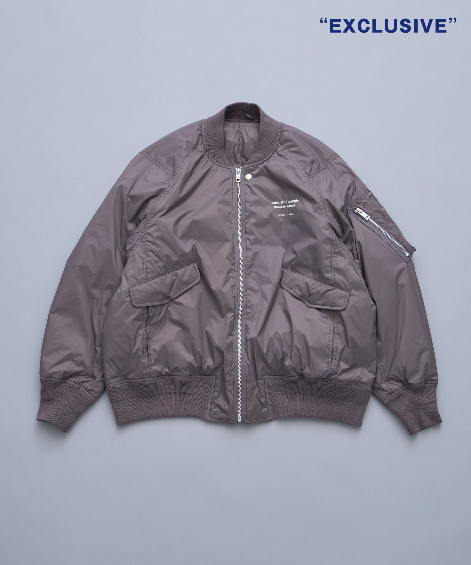 別注 PATTED MA-1 BLOUSON