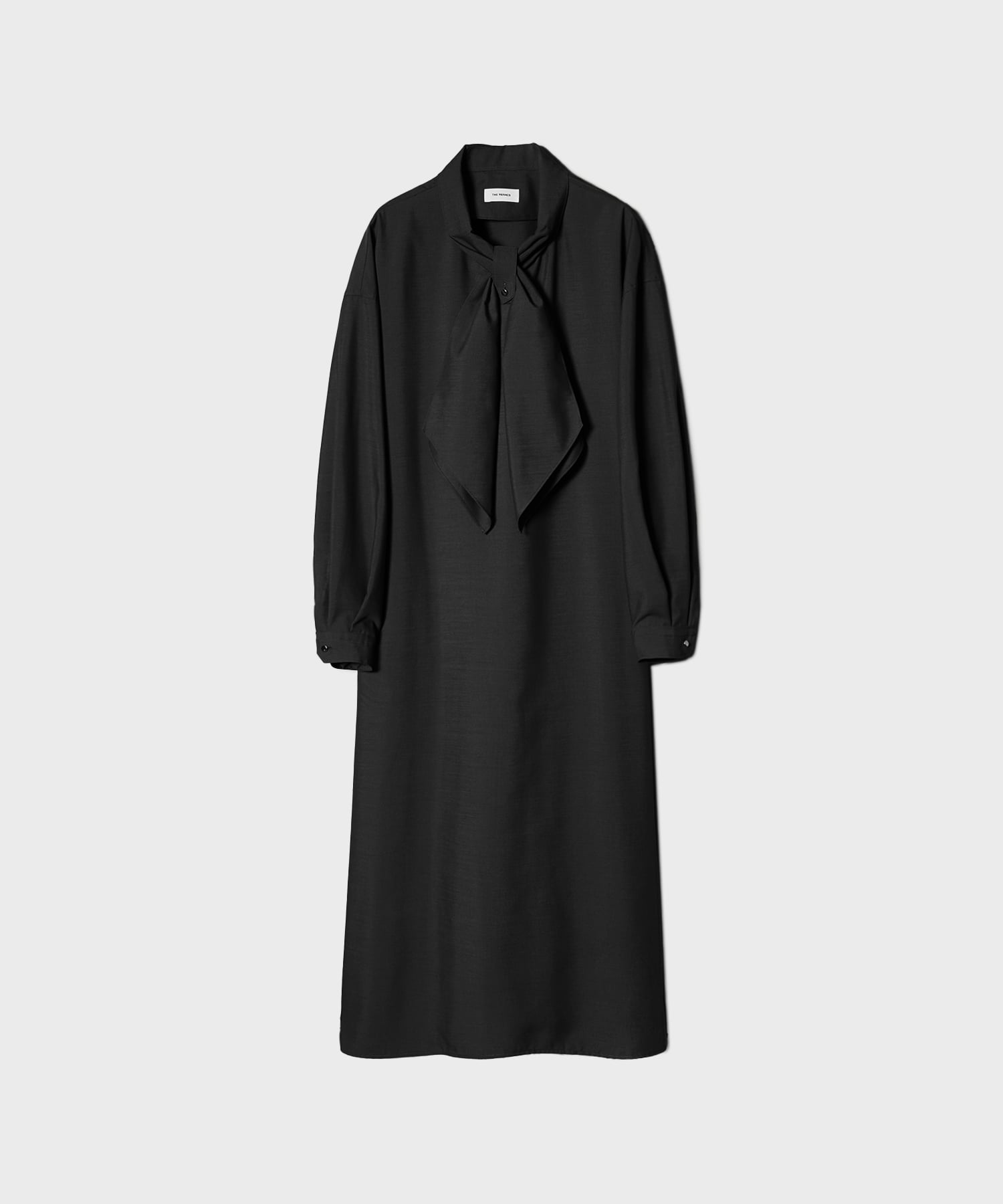 RERACS SCARF COLLAR PULLOVER DRESS