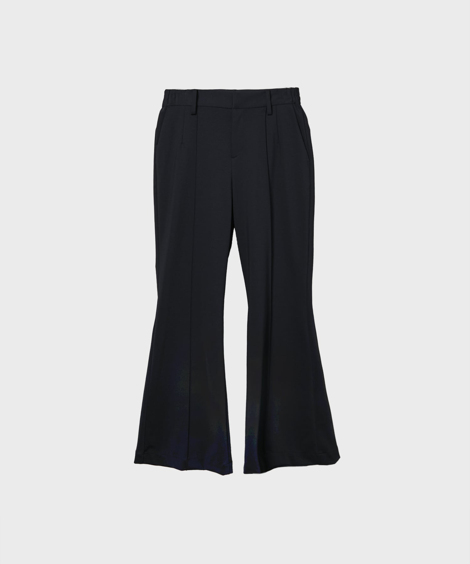 MAT WASHABLE HIGH FANCTION JARSEY FLARE PANTS