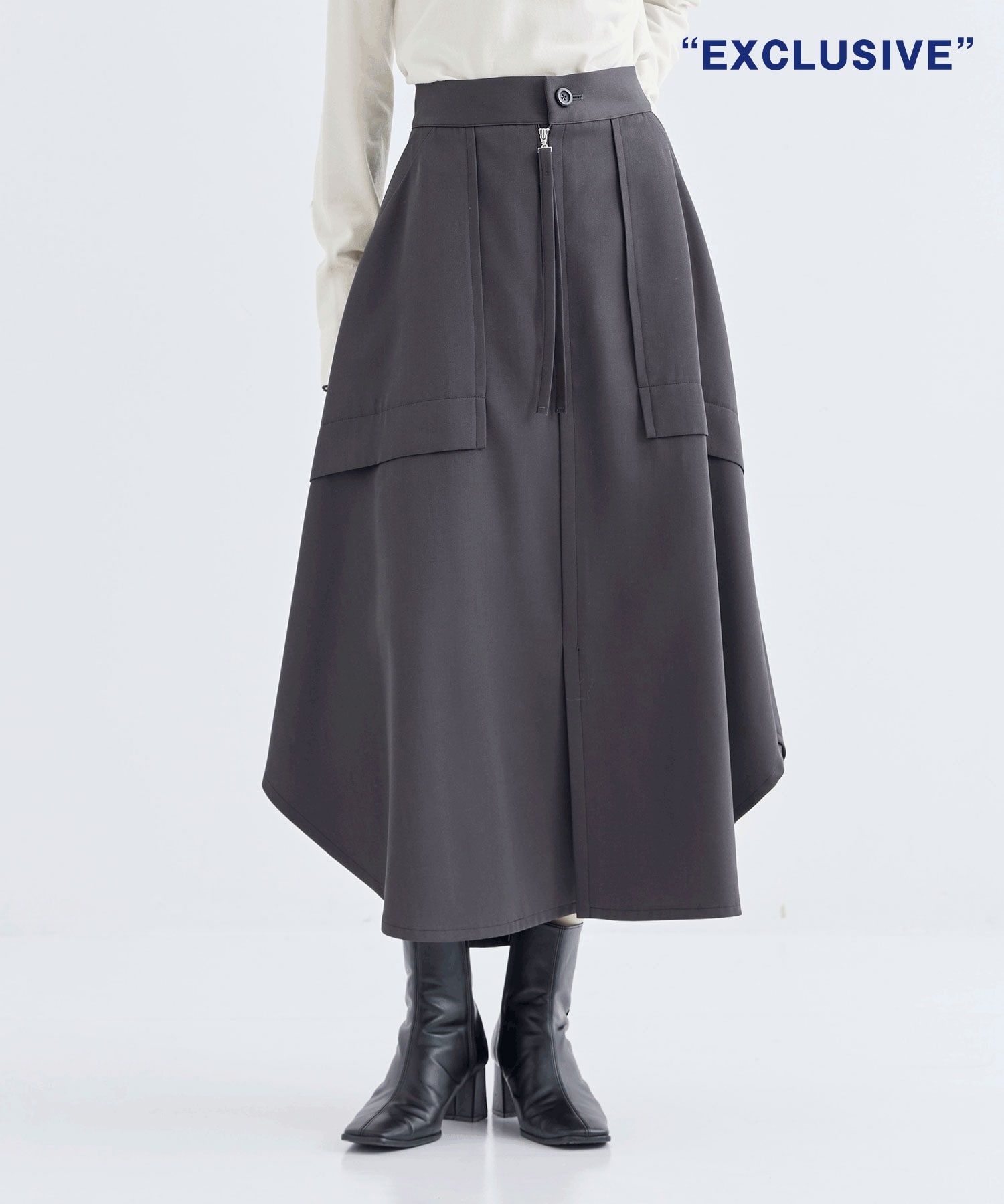 別注 2/70 T/W Impragnated Doeskin Skirt