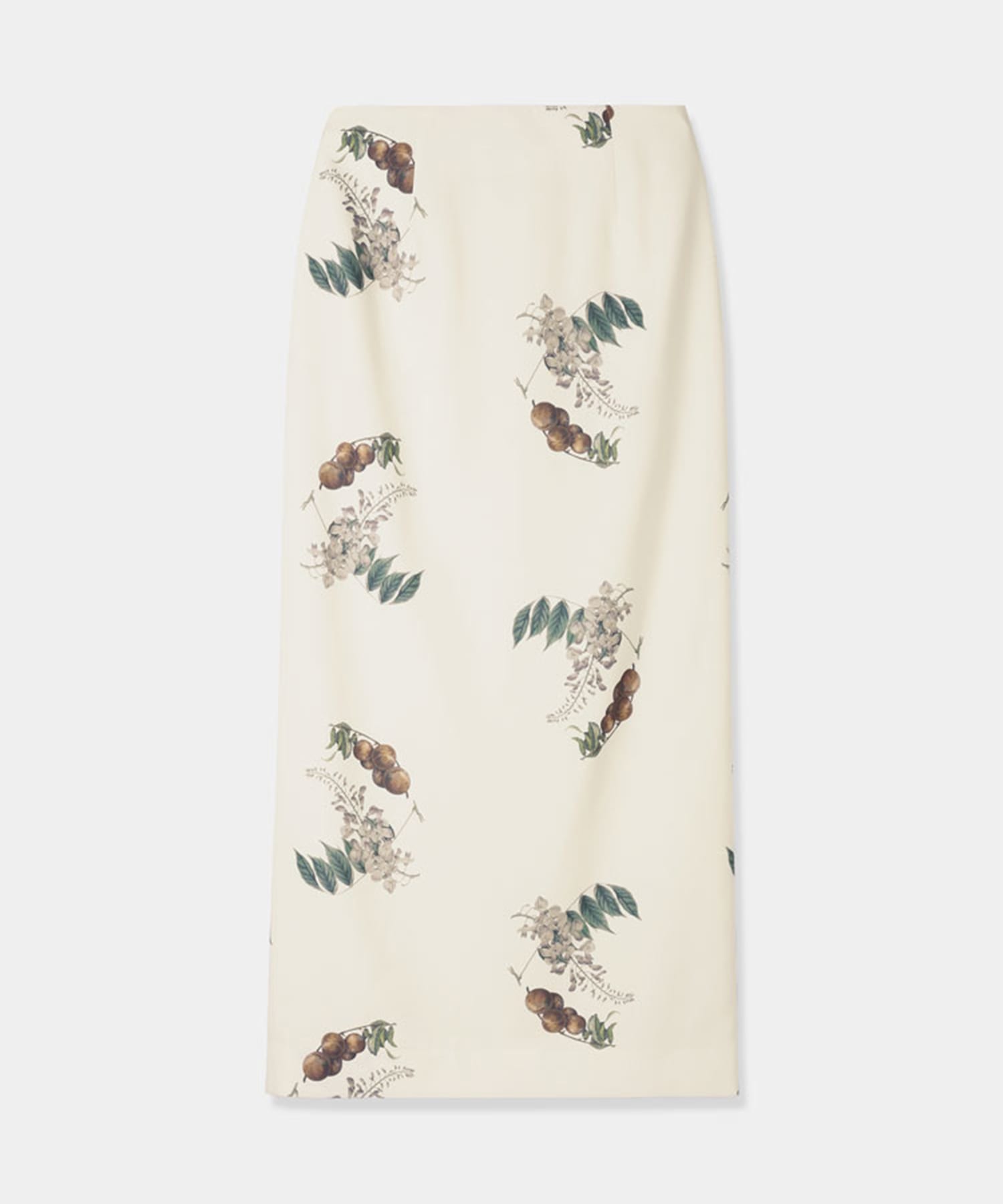 botanical pencil skirt