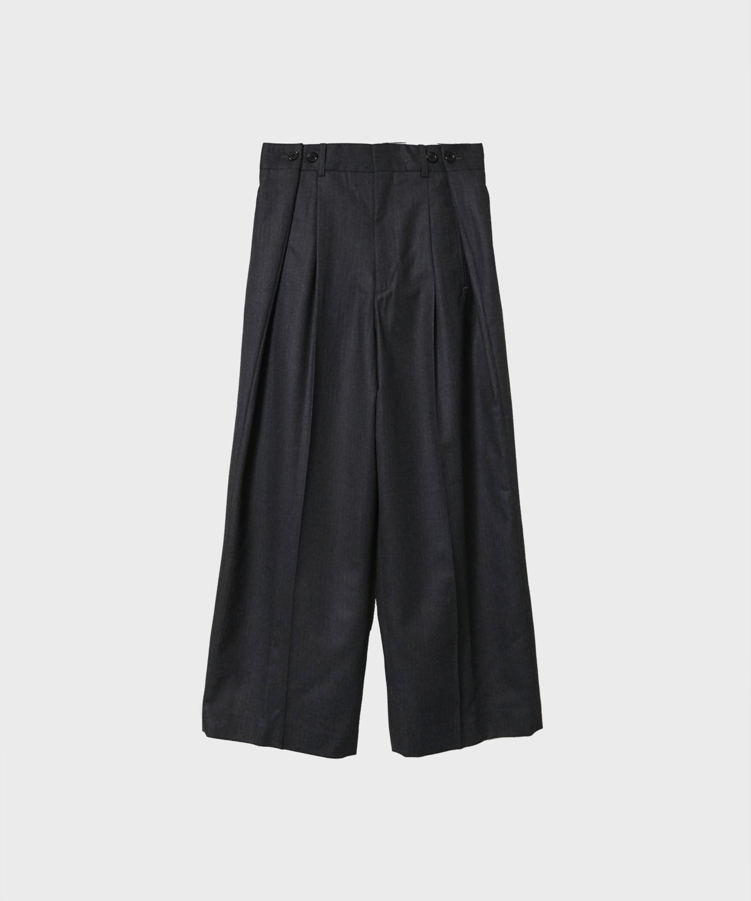 Wool Gabardine Transform Pants