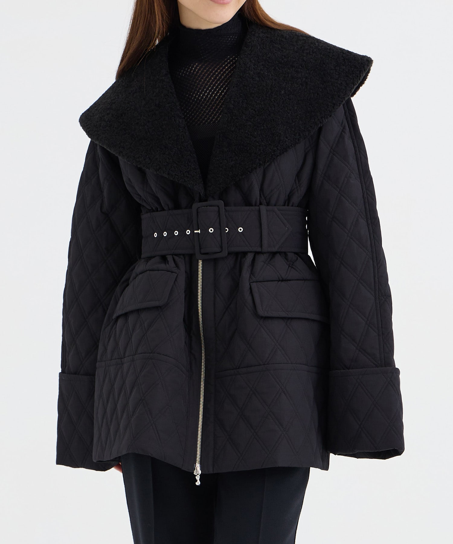 NYLON QUILTED JACKET