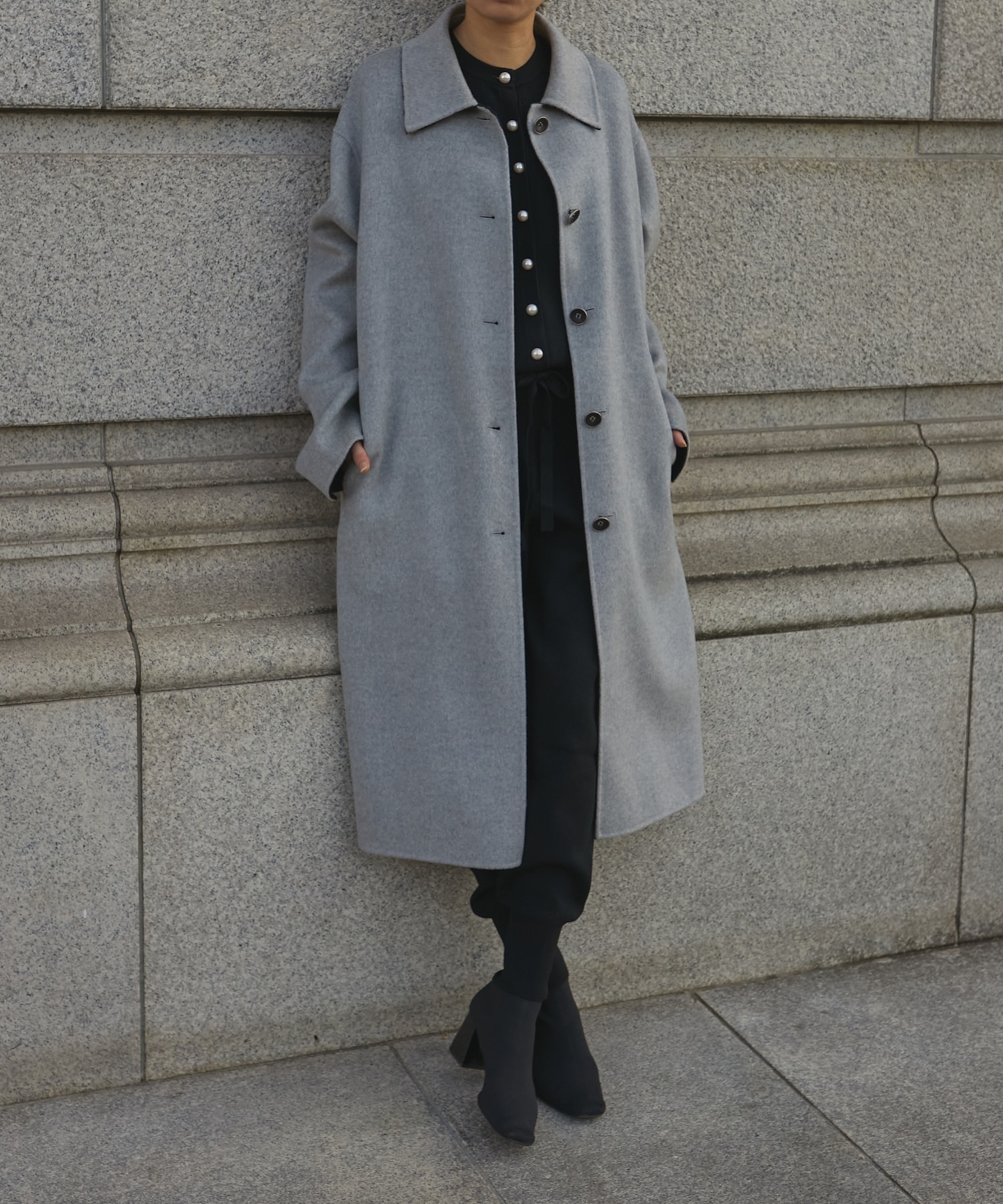 CASHMERE REVERSIBLE OVER COAT