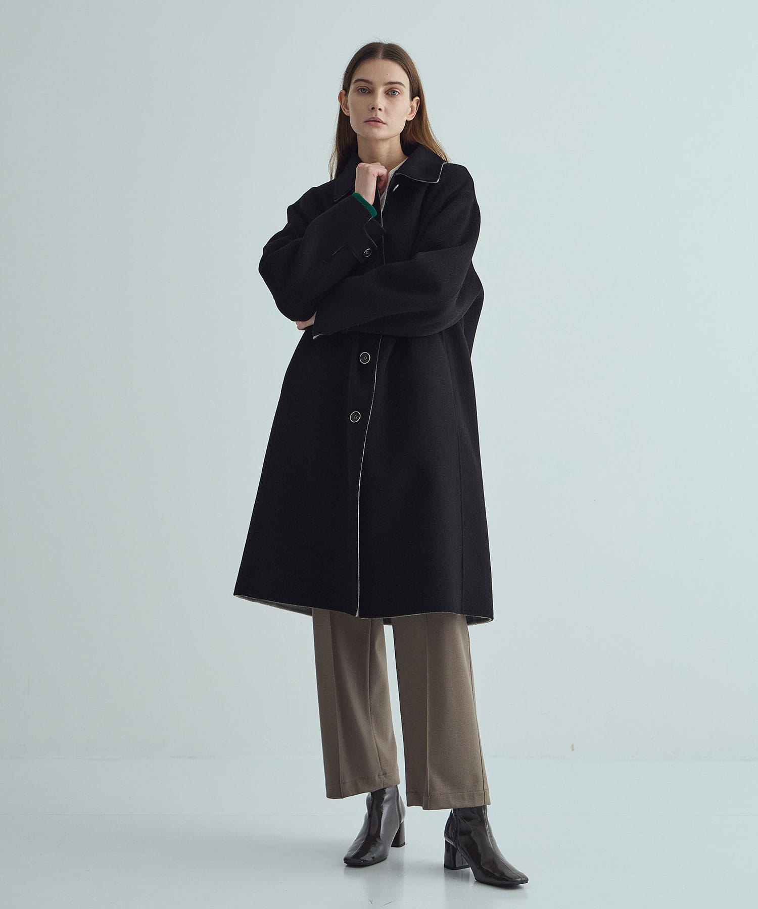 CASHMERE REVERSIBLE OVER COAT