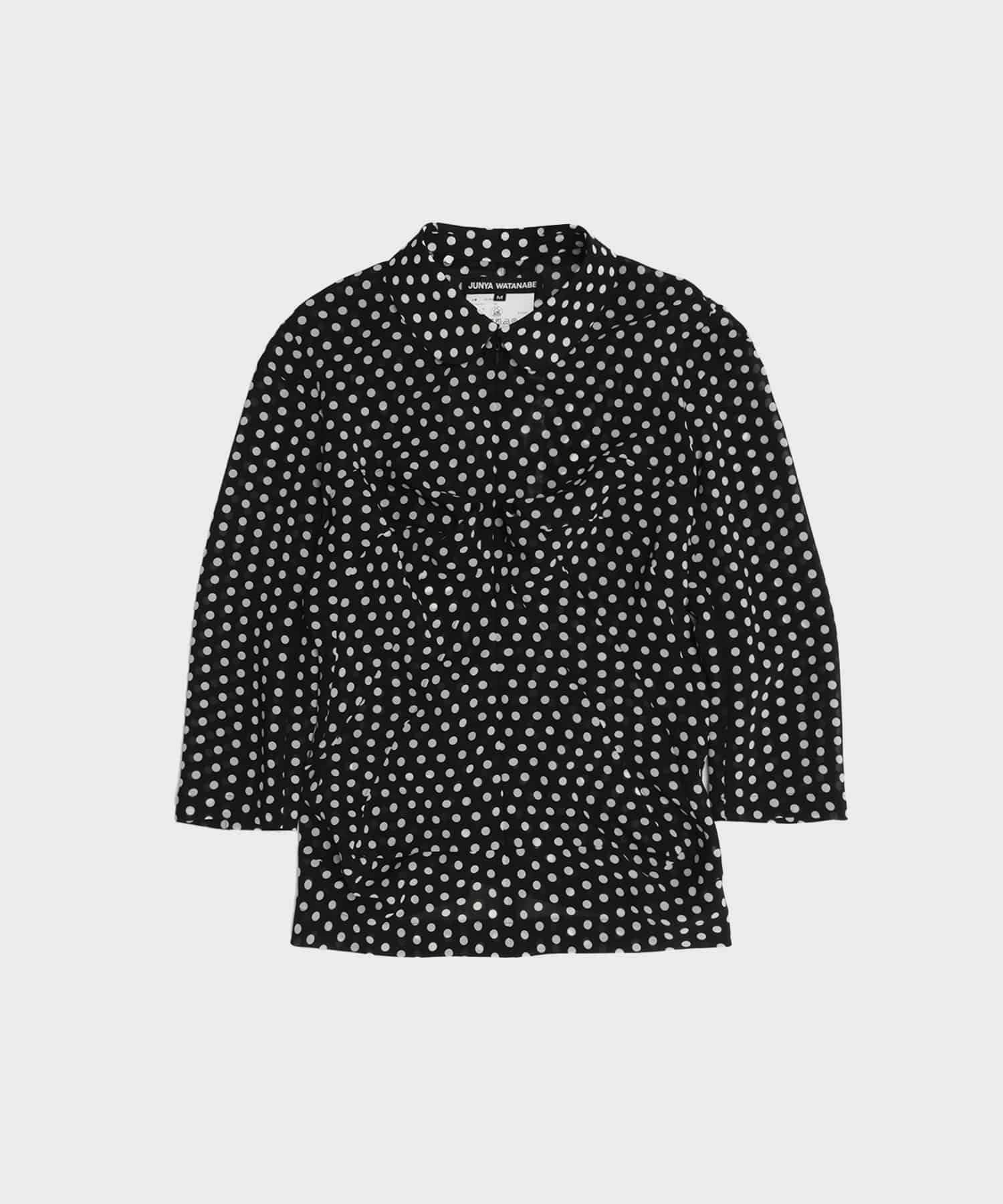 dot blouse
