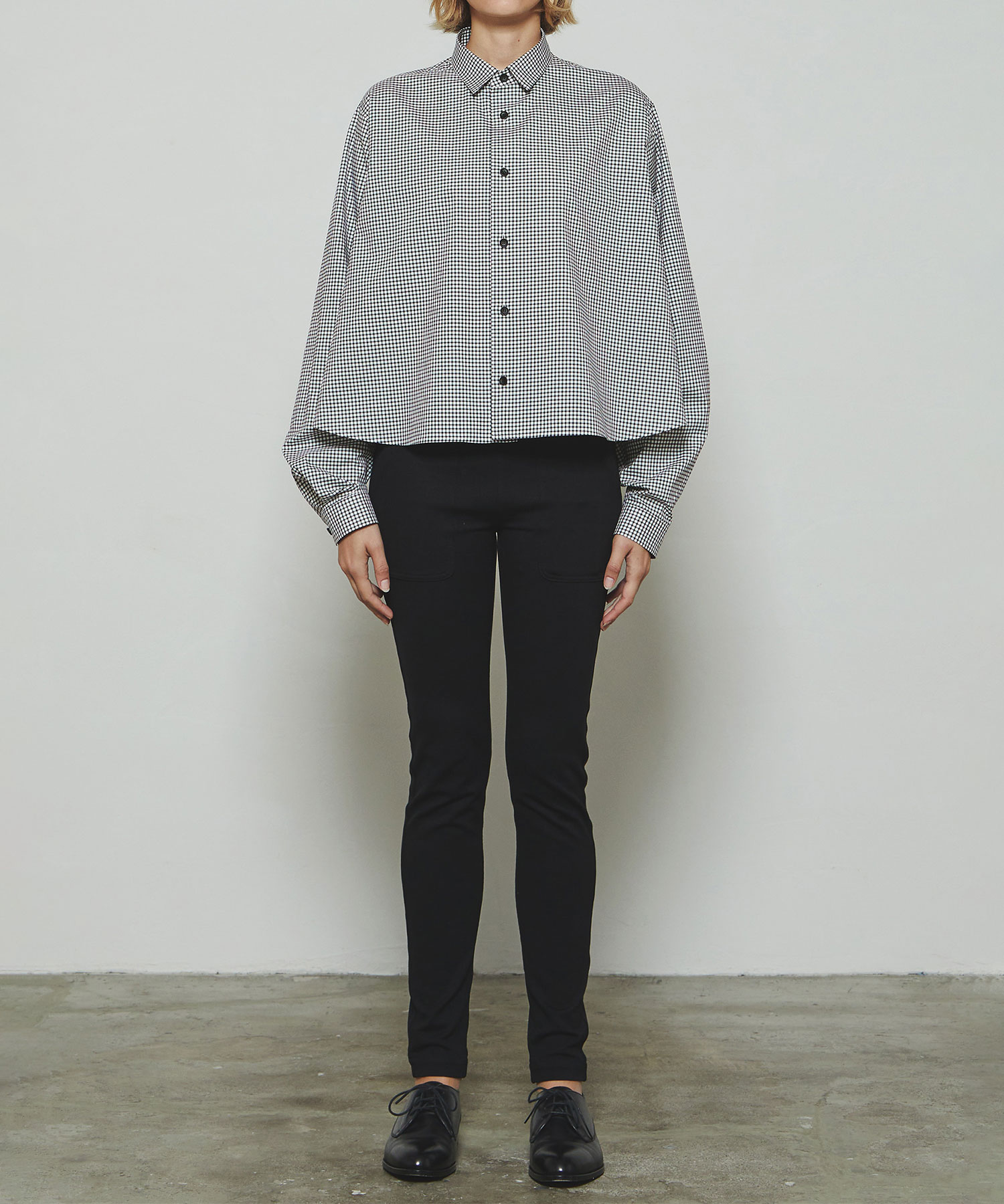 RERACS REGULAR COLLAR A-LINE SHIRT