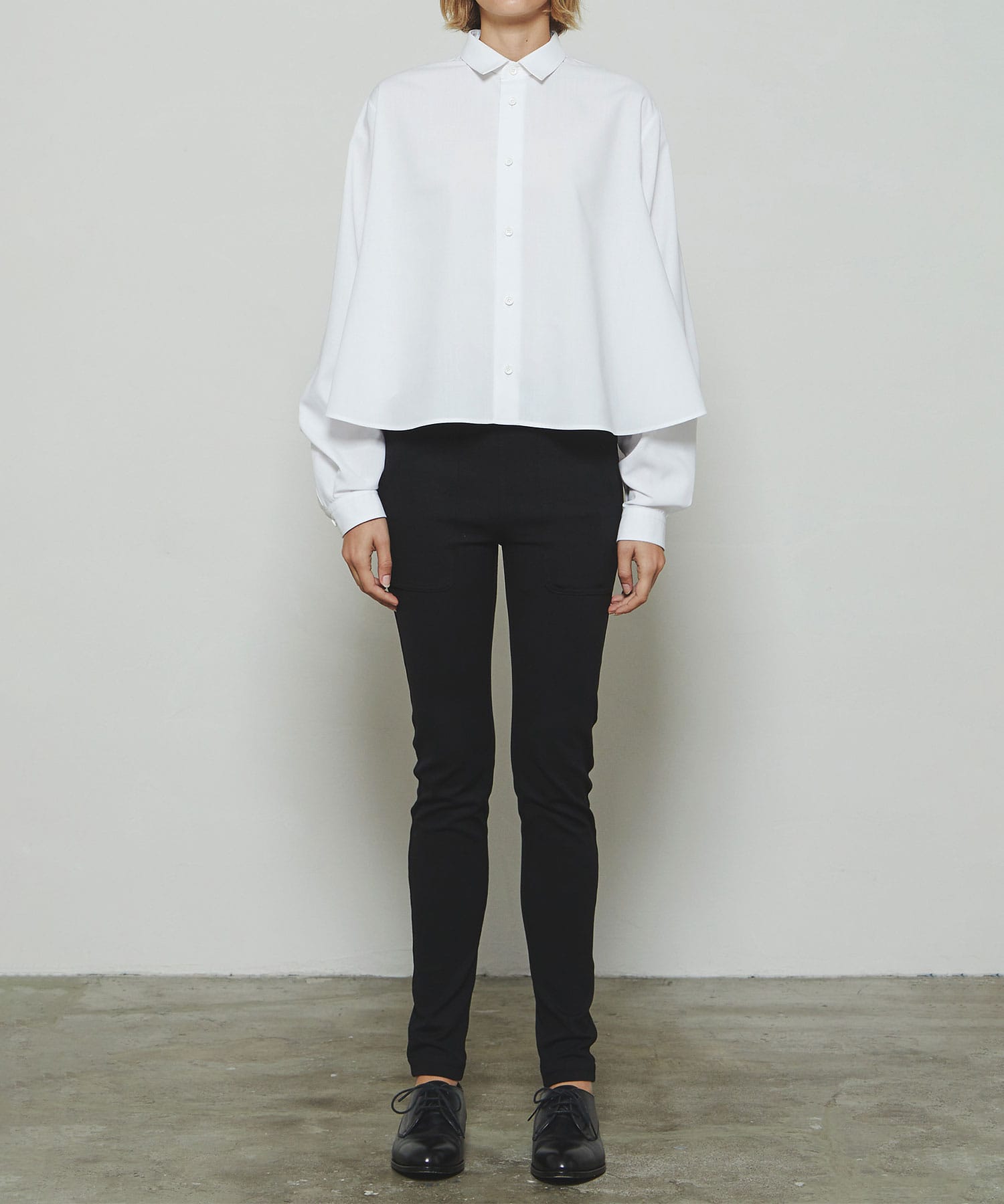 RERACS REGULAR COLLAR A-LINE SHIRT
