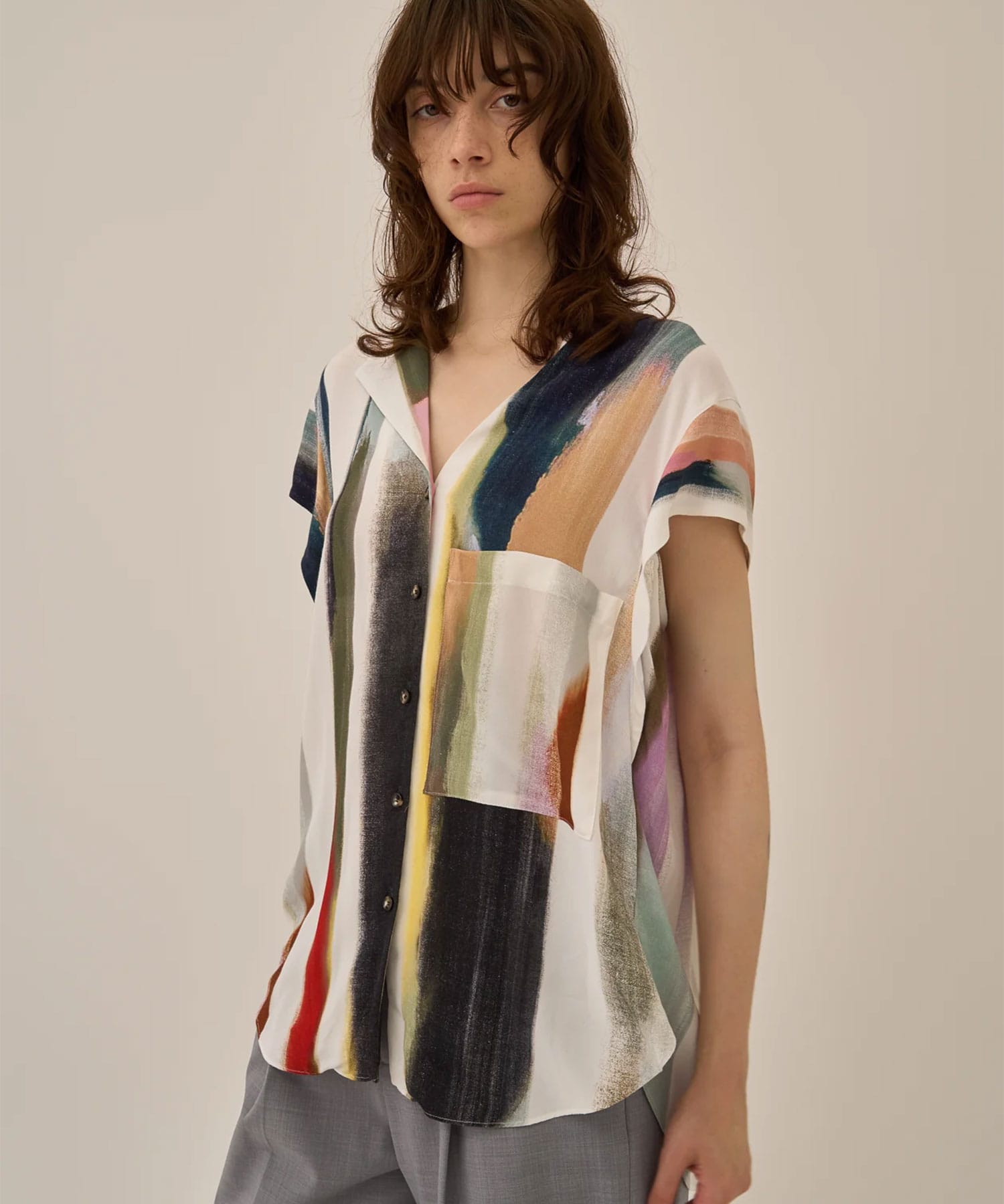 Empty stripe shirt WH