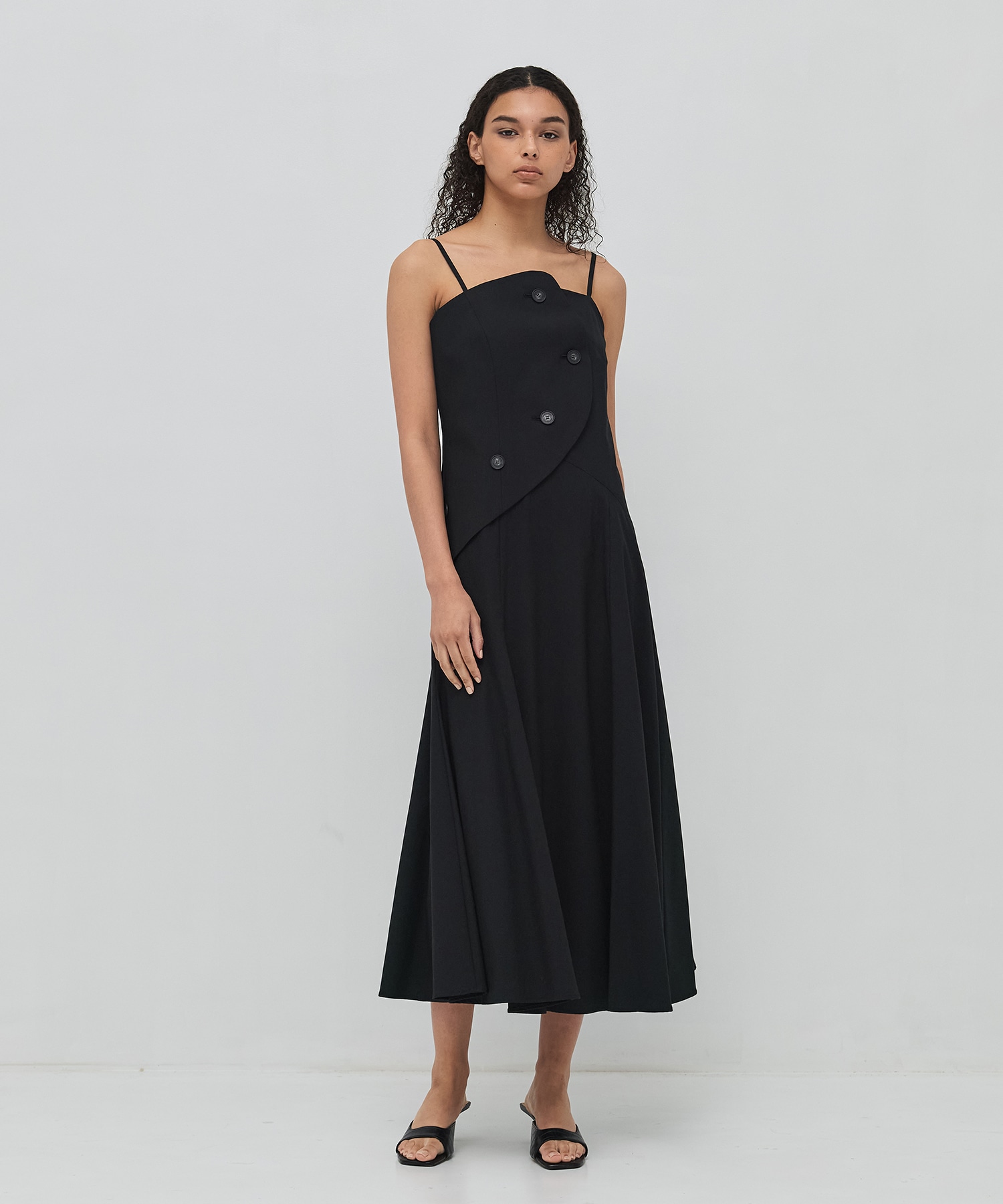 Nicole slip dress BK