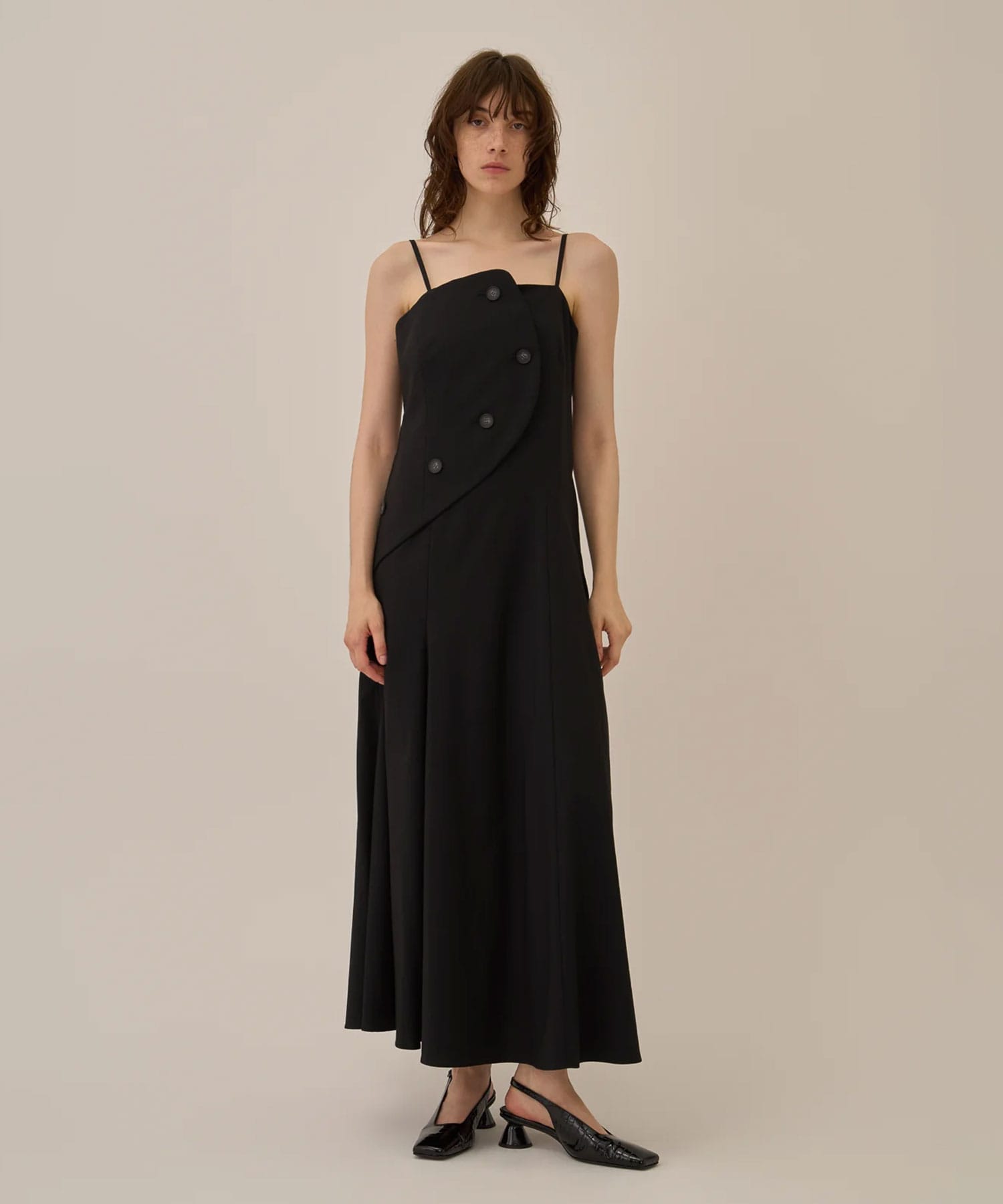 Nicole slip dress BK