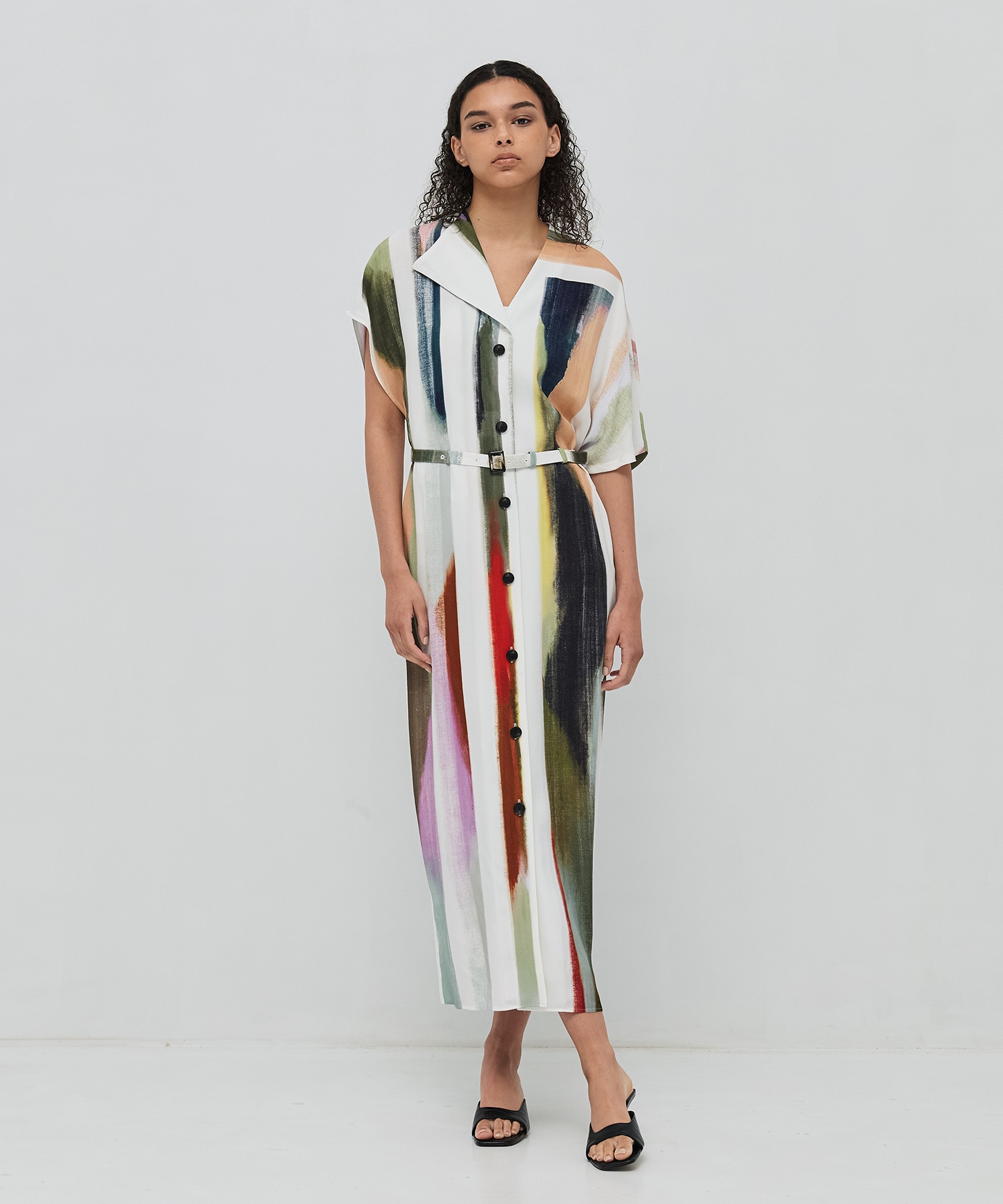 Empty stripe dress WH