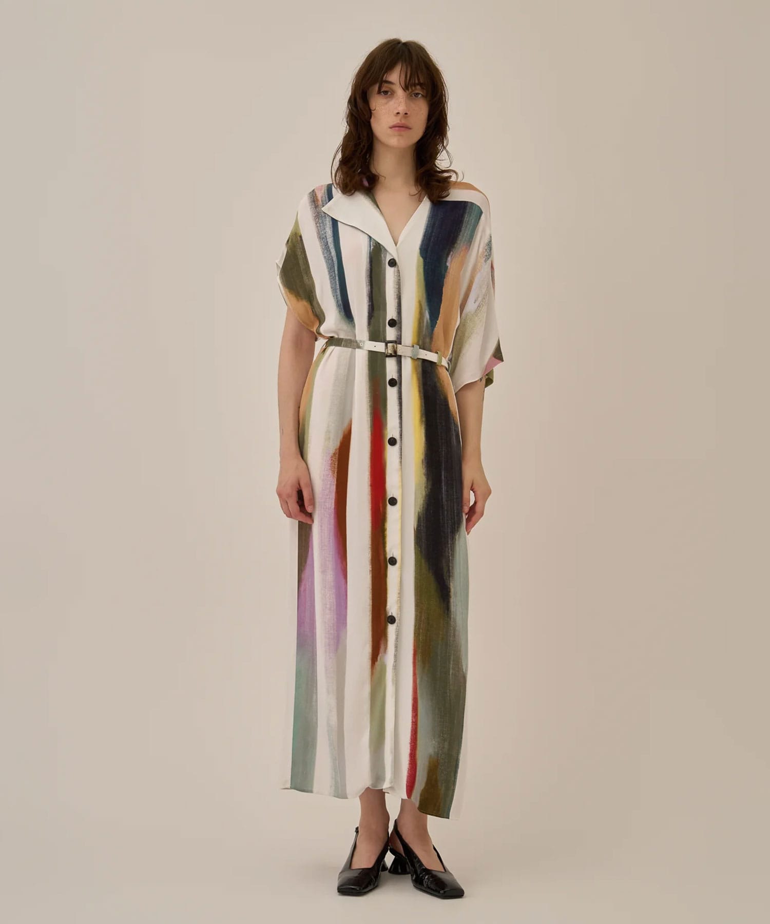 Empty stripe dress WH