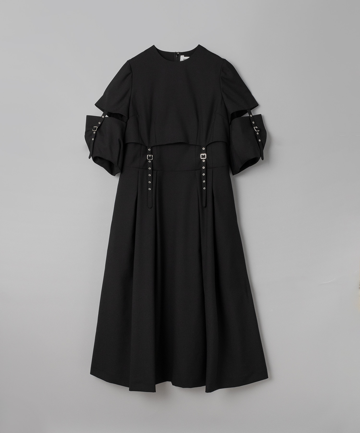 Slash Sleeve Dress