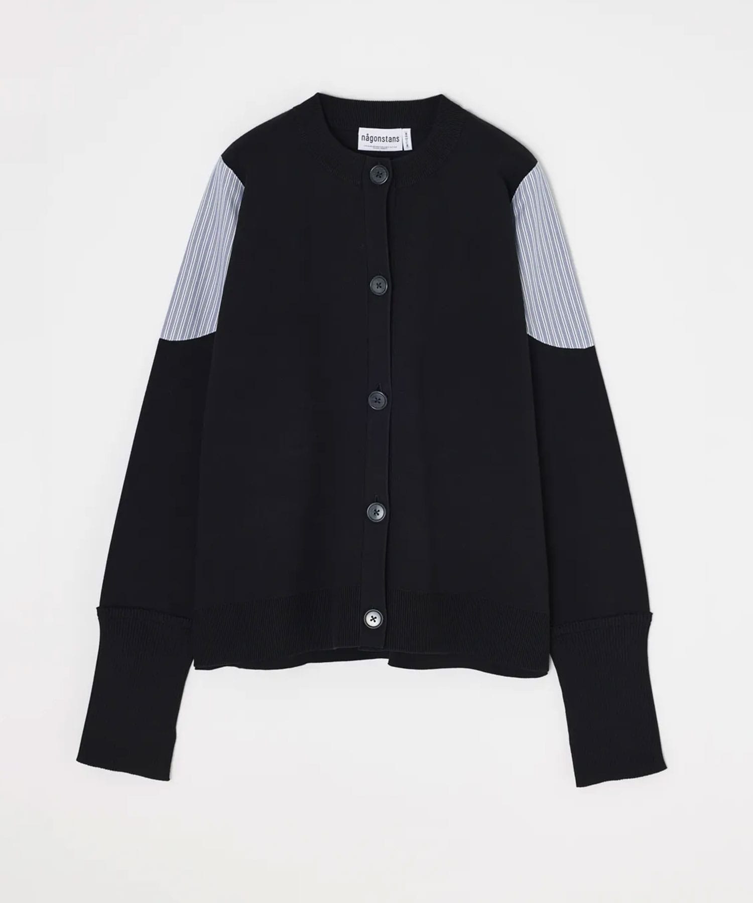 shoulder patch cardigan