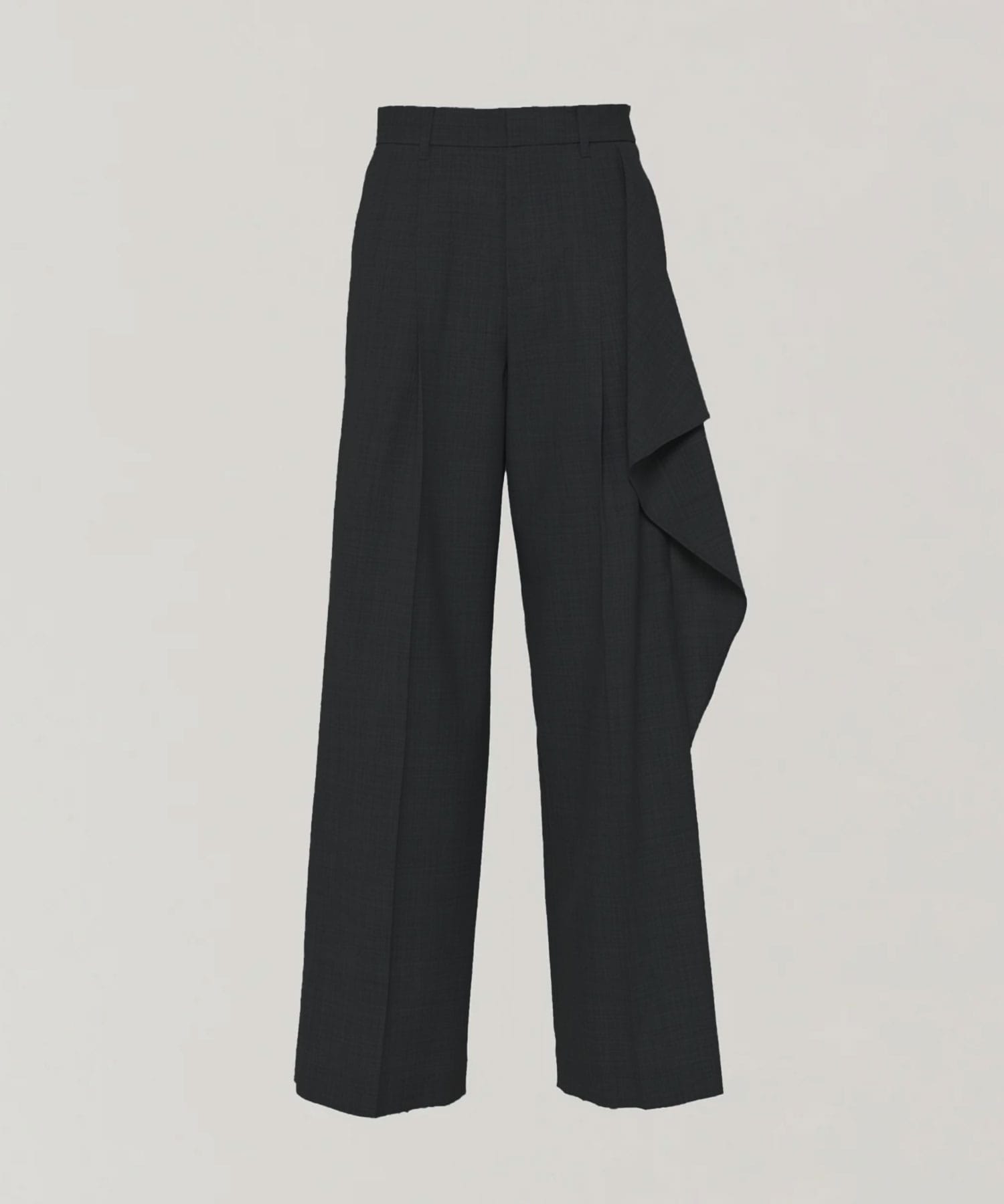 Ellen drape panel pants BK