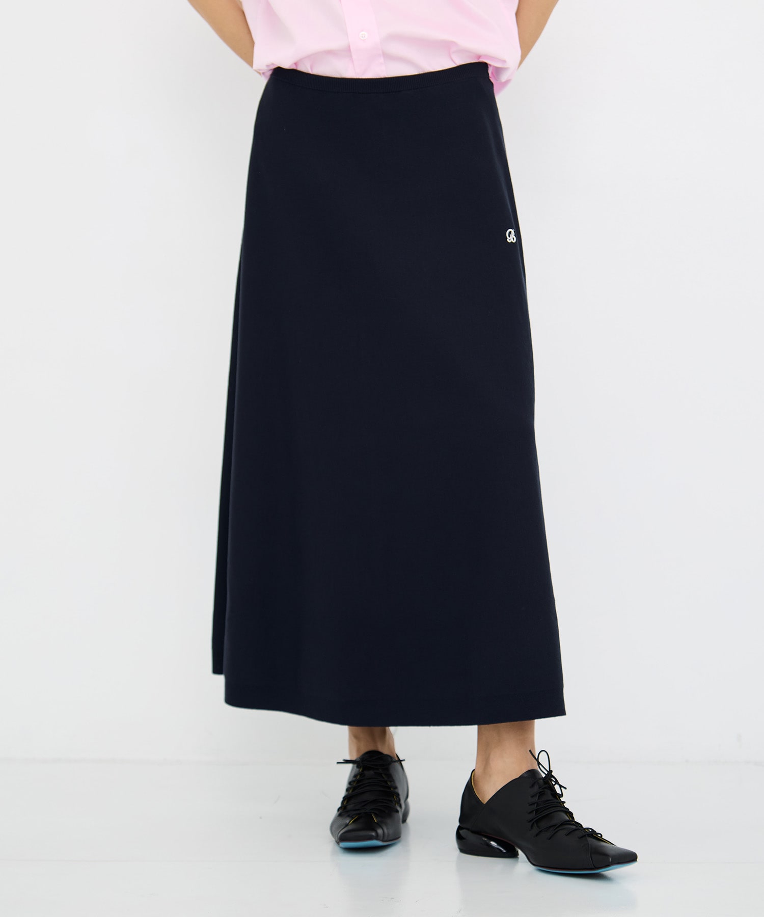 KNIT FLARE SKIRT