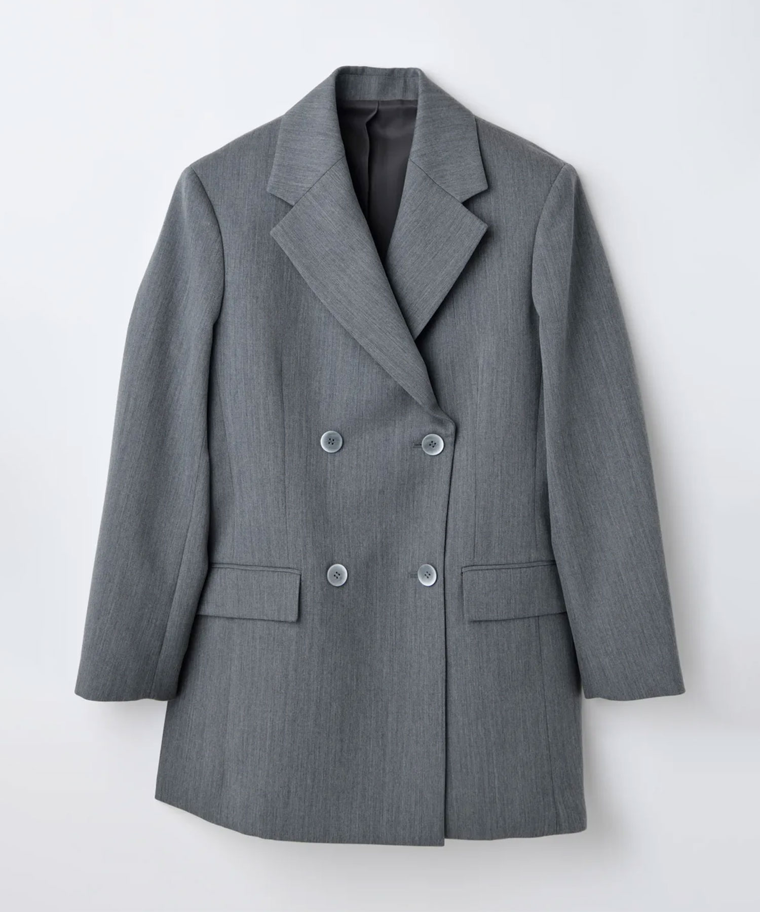 WIDE-SHOULDER DOUBLE JACKET