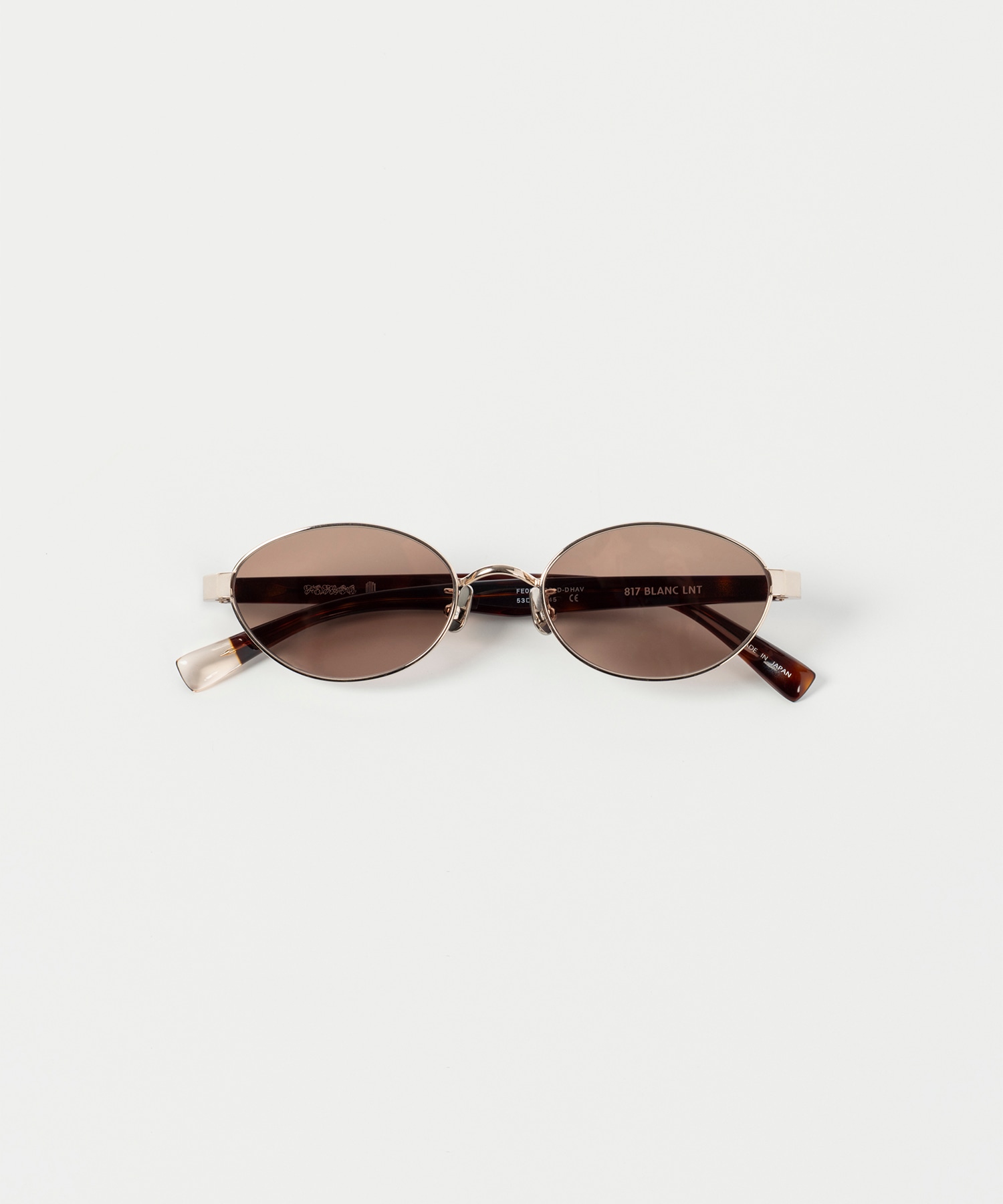 × BLANC METAL OVAL SUNGLASSES