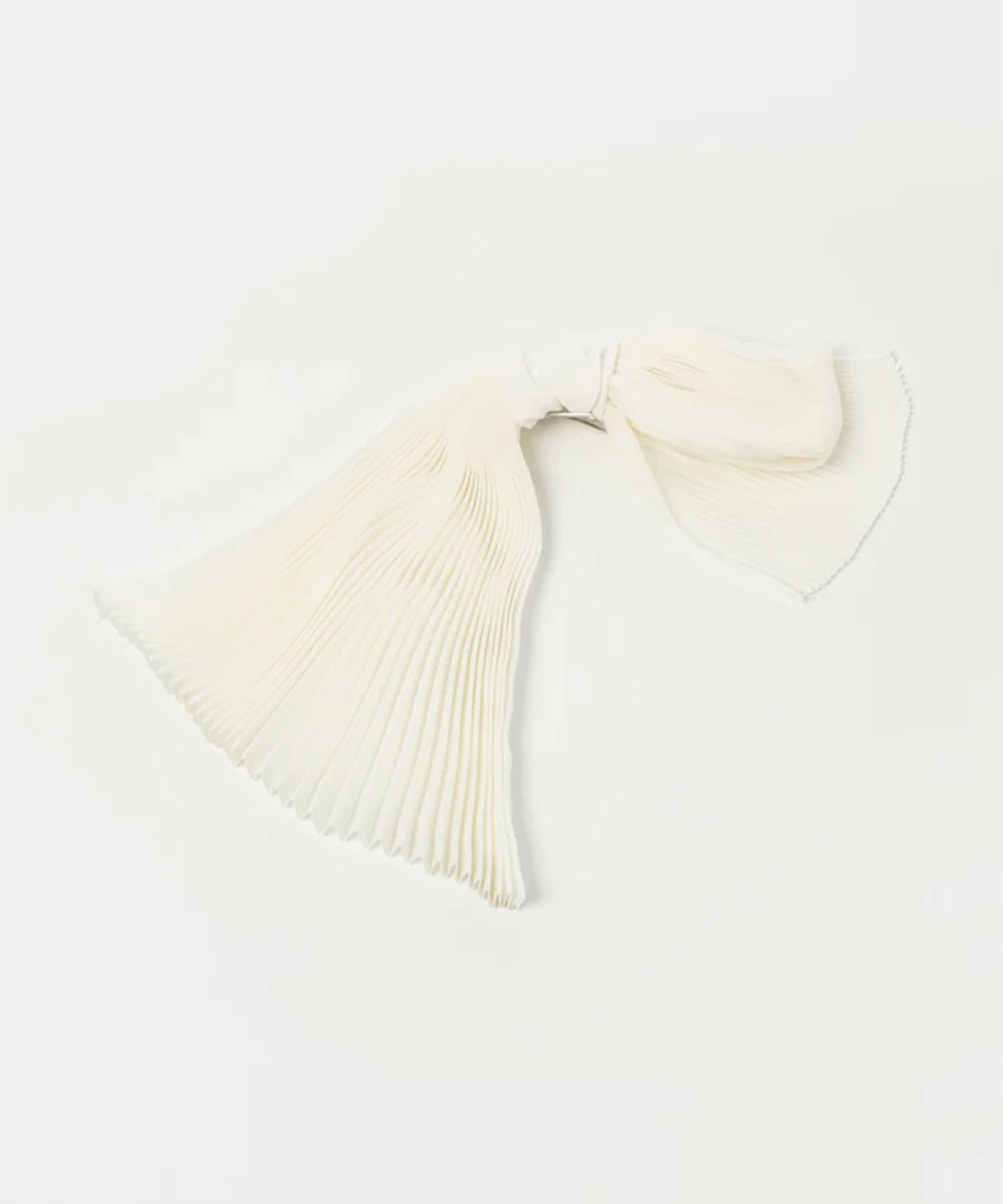 SHEER PLEATED BARRETTE